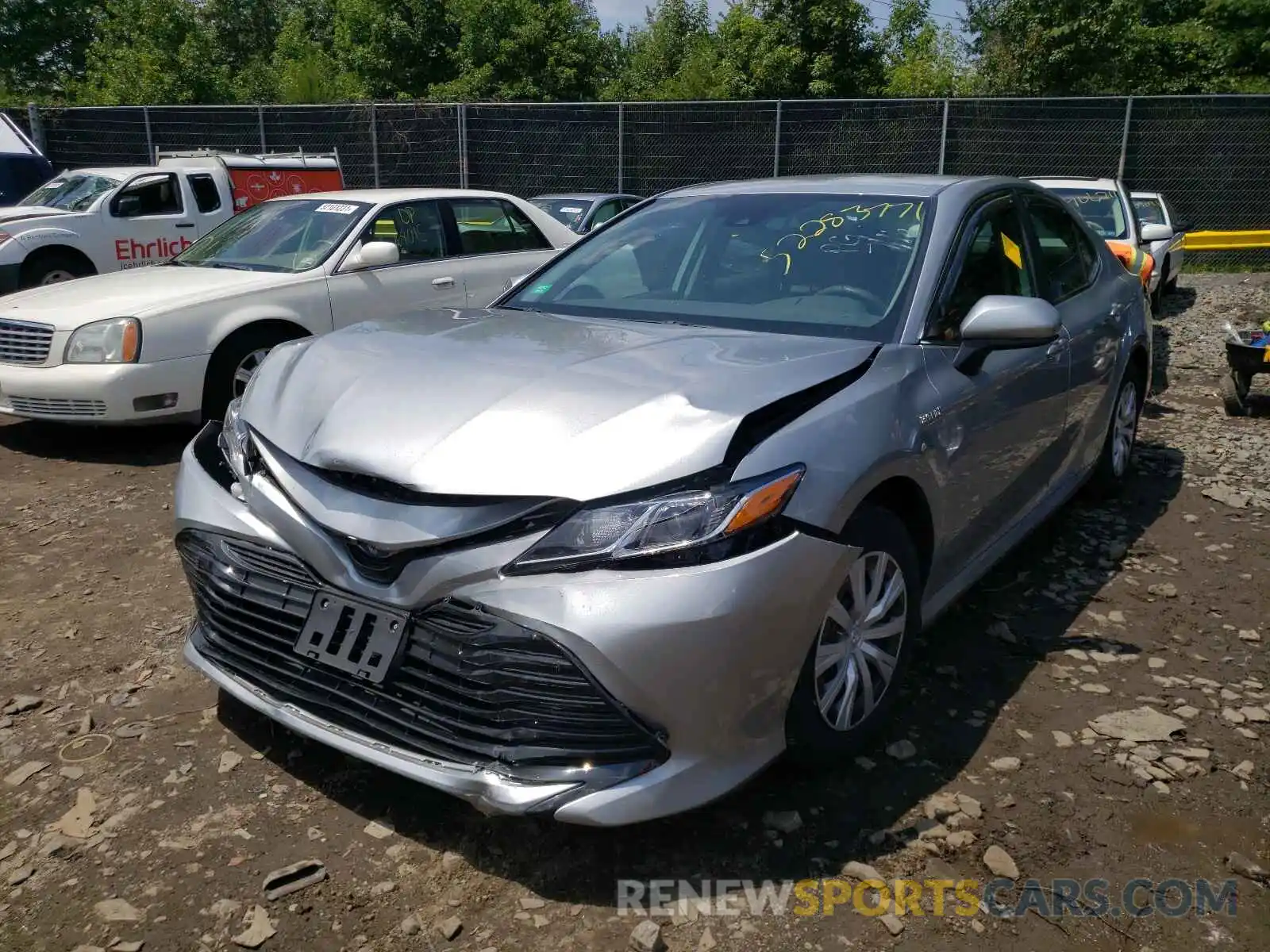 2 Photograph of a damaged car 4T1C31AK9LU018919 TOYOTA CAMRY 2020