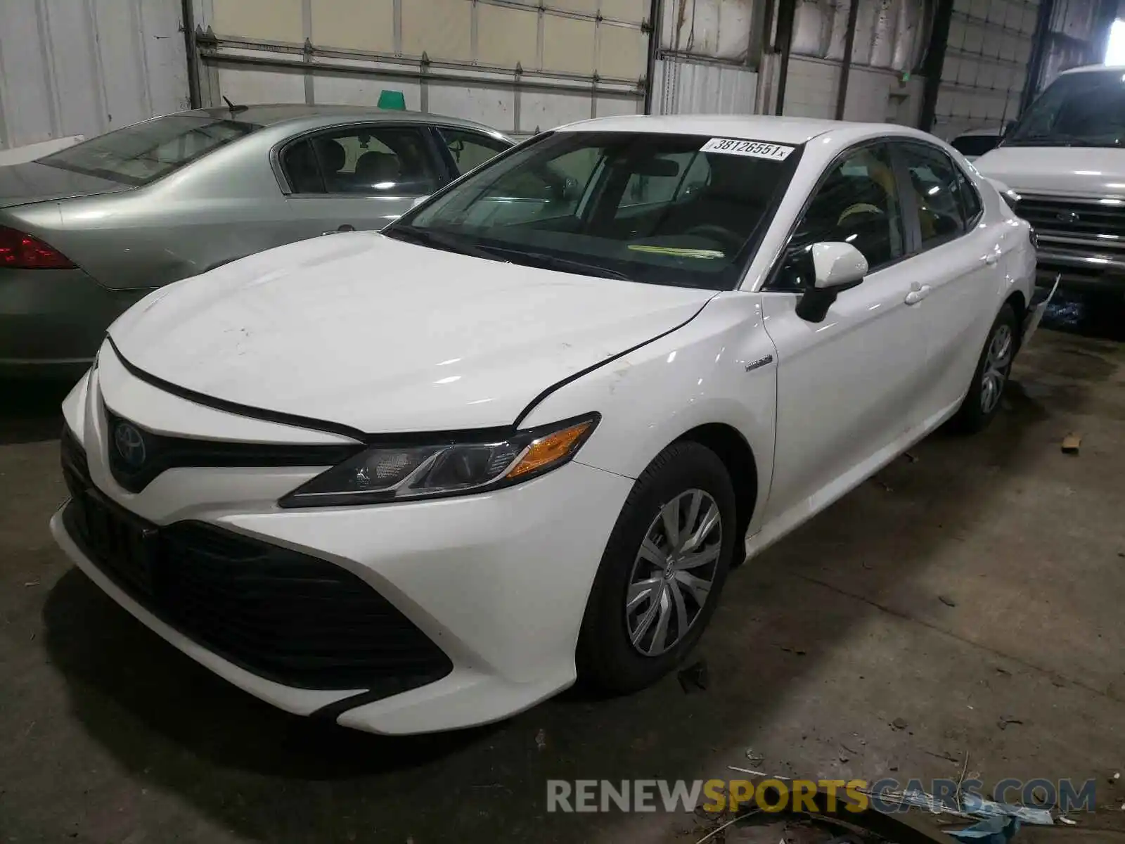 2 Photograph of a damaged car 4T1C31AK9LU519468 TOYOTA CAMRY 2020