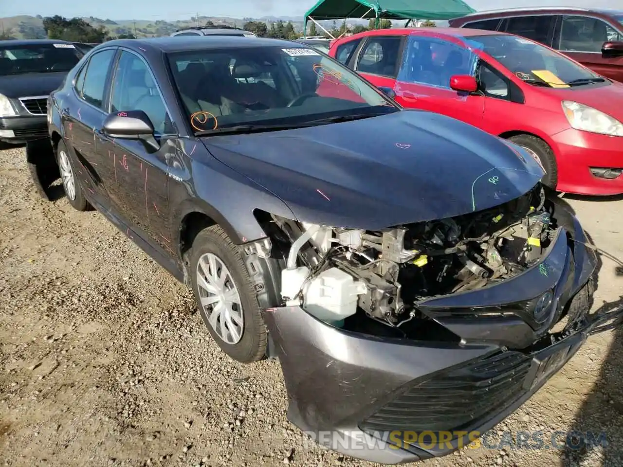 1 Photograph of a damaged car 4T1C31AK9LU519891 TOYOTA CAMRY 2020