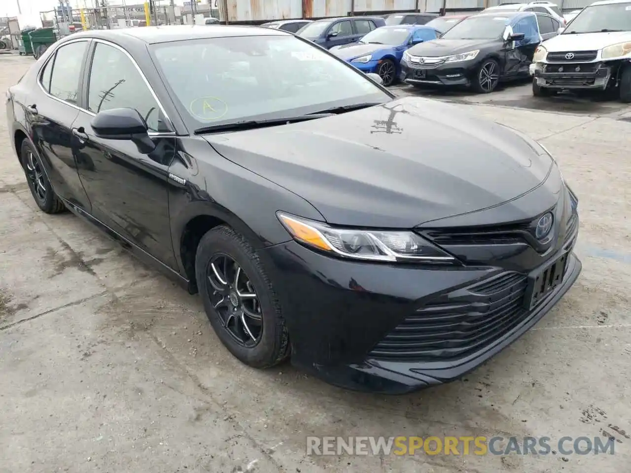 1 Photograph of a damaged car 4T1C31AK9LU522466 TOYOTA CAMRY 2020