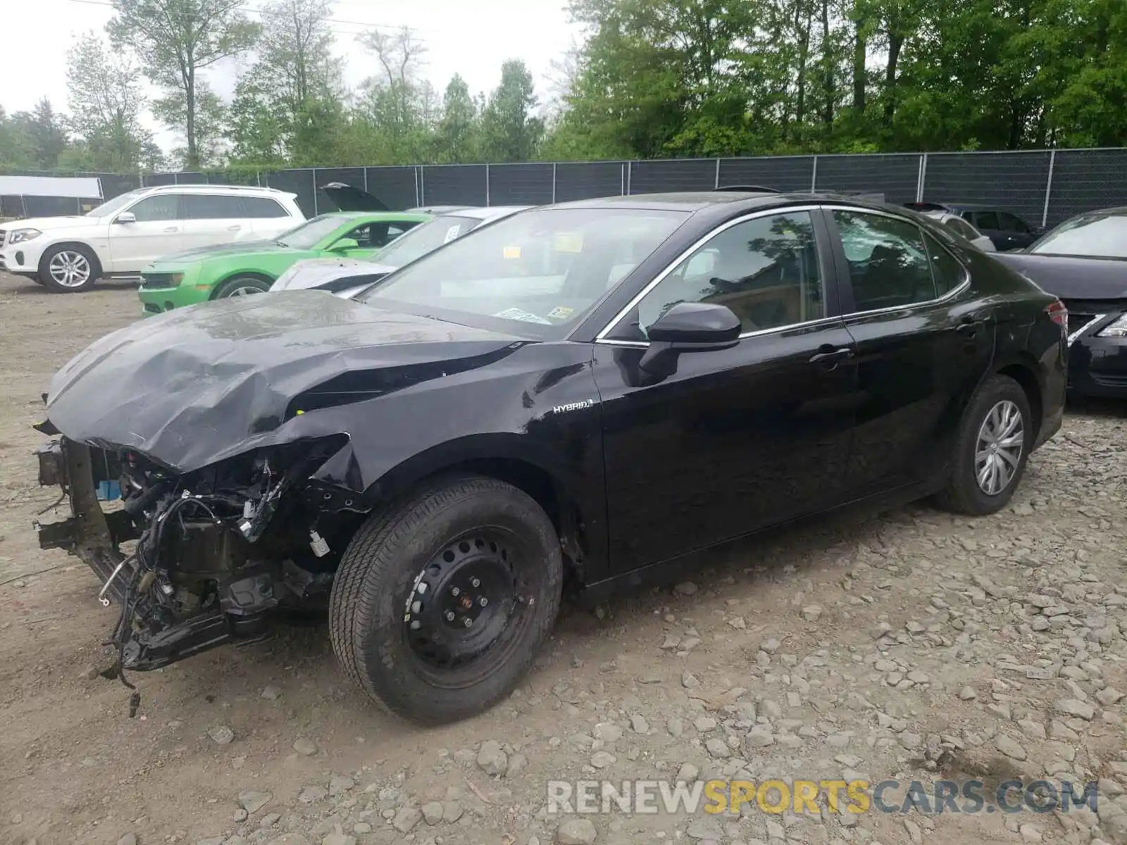 2 Photograph of a damaged car 4T1C31AK9LU524878 TOYOTA CAMRY 2020