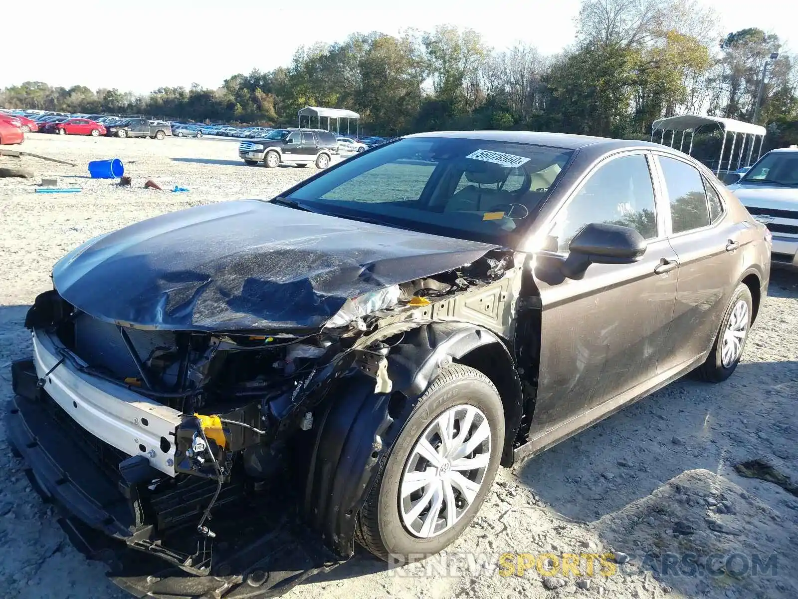 2 Photograph of a damaged car 4T1C31AK9LU526565 TOYOTA CAMRY 2020