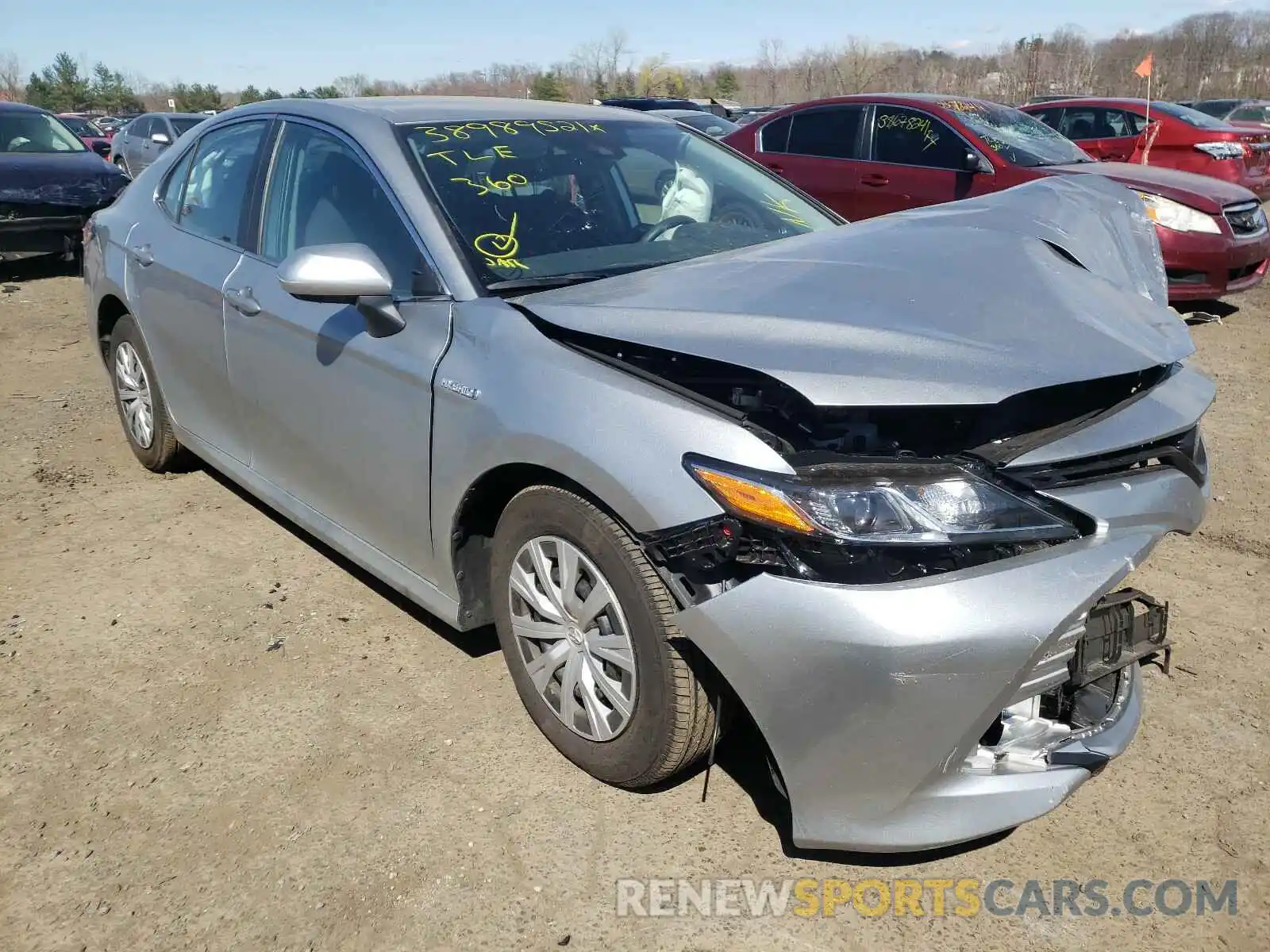 1 Photograph of a damaged car 4T1C31AK9LU526999 TOYOTA CAMRY 2020