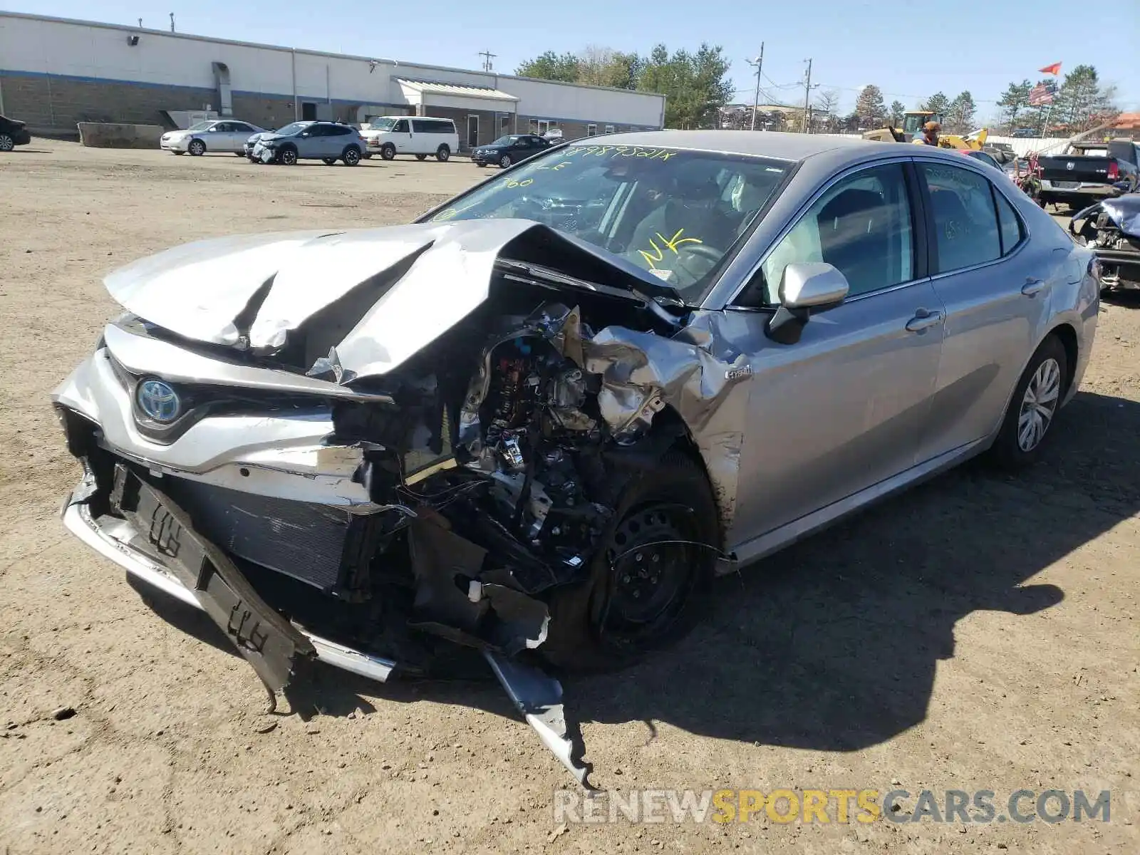 2 Photograph of a damaged car 4T1C31AK9LU526999 TOYOTA CAMRY 2020