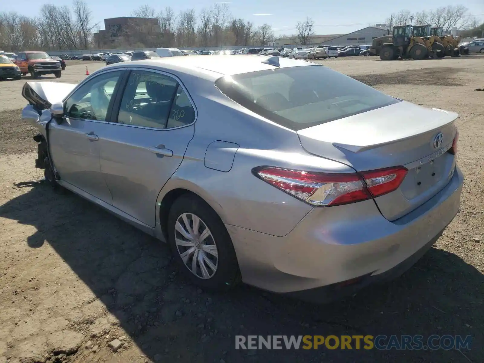 3 Photograph of a damaged car 4T1C31AK9LU526999 TOYOTA CAMRY 2020