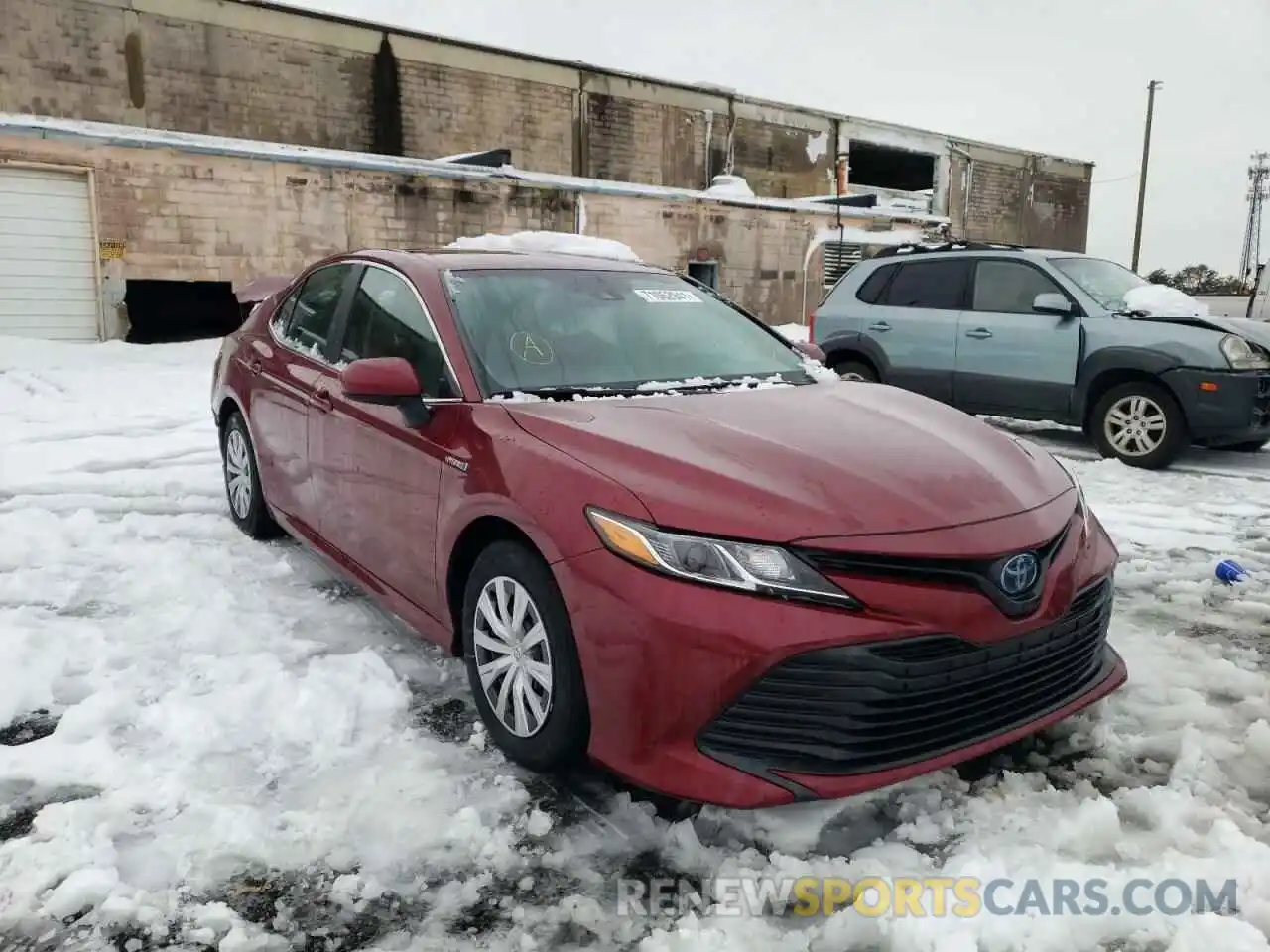 1 Photograph of a damaged car 4T1C31AK9LU532155 TOYOTA CAMRY 2020