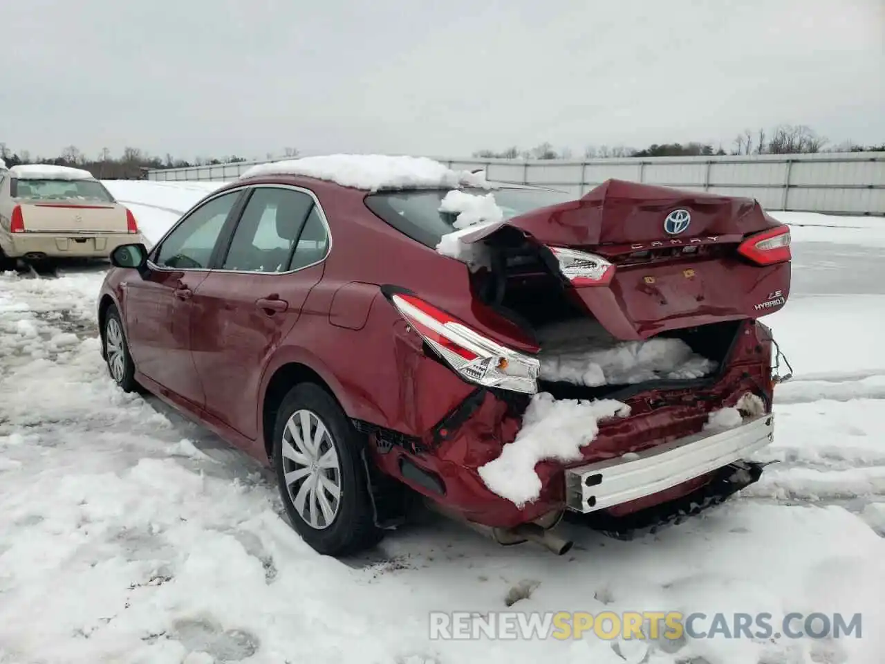 3 Photograph of a damaged car 4T1C31AK9LU532155 TOYOTA CAMRY 2020