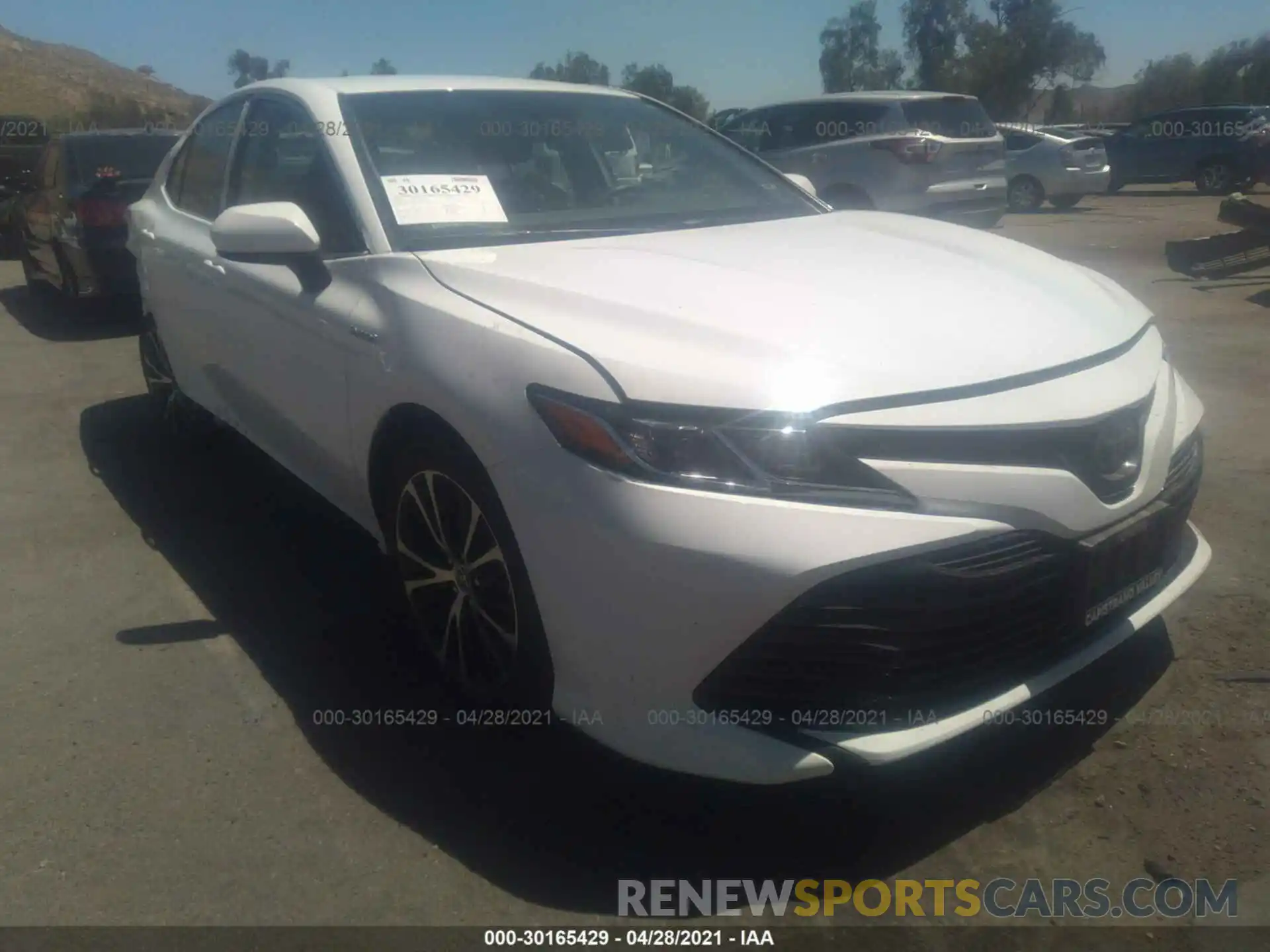 1 Photograph of a damaged car 4T1C31AK9LU534066 TOYOTA CAMRY 2020