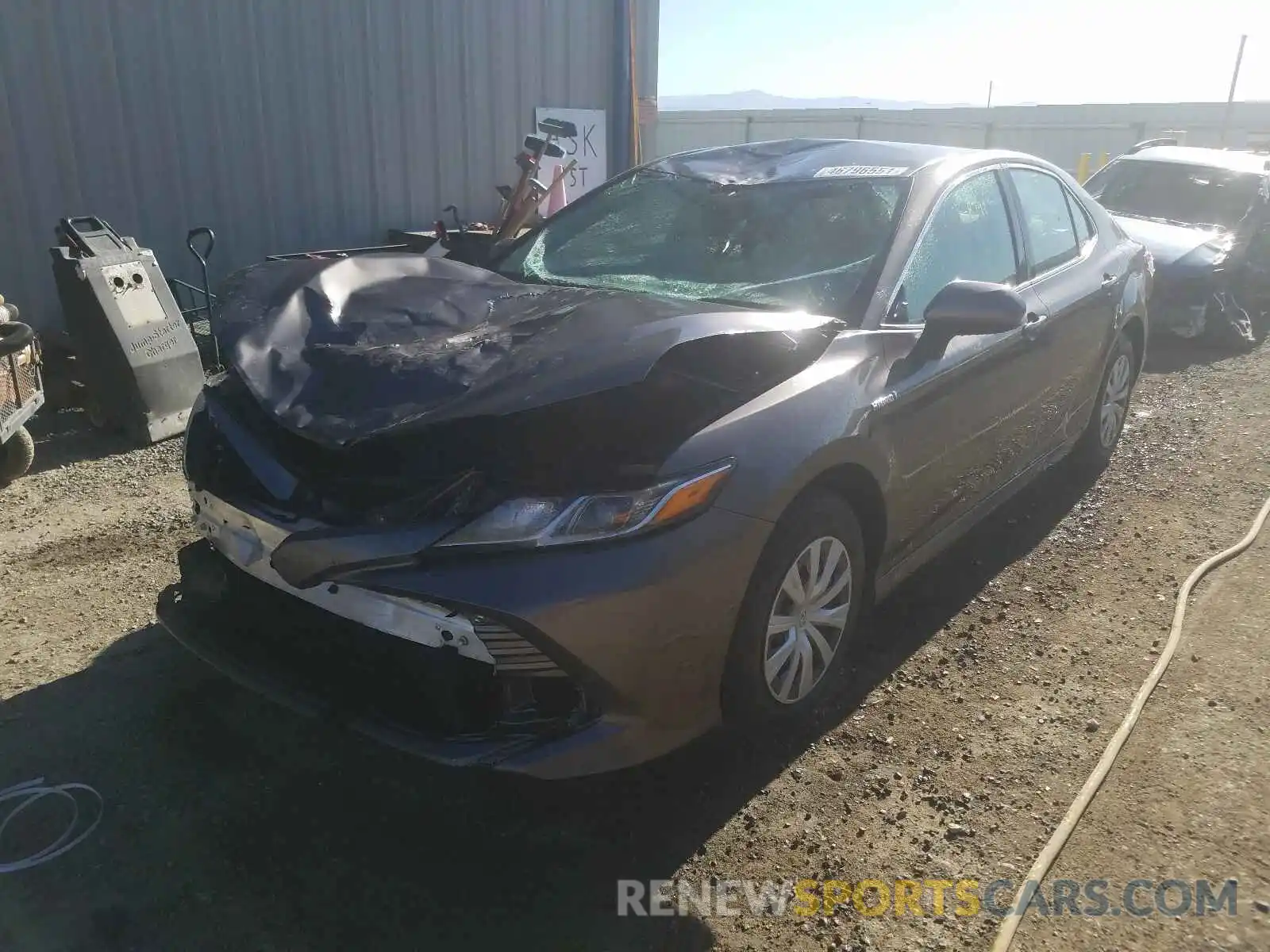 2 Photograph of a damaged car 4T1C31AK9LU536996 TOYOTA CAMRY 2020