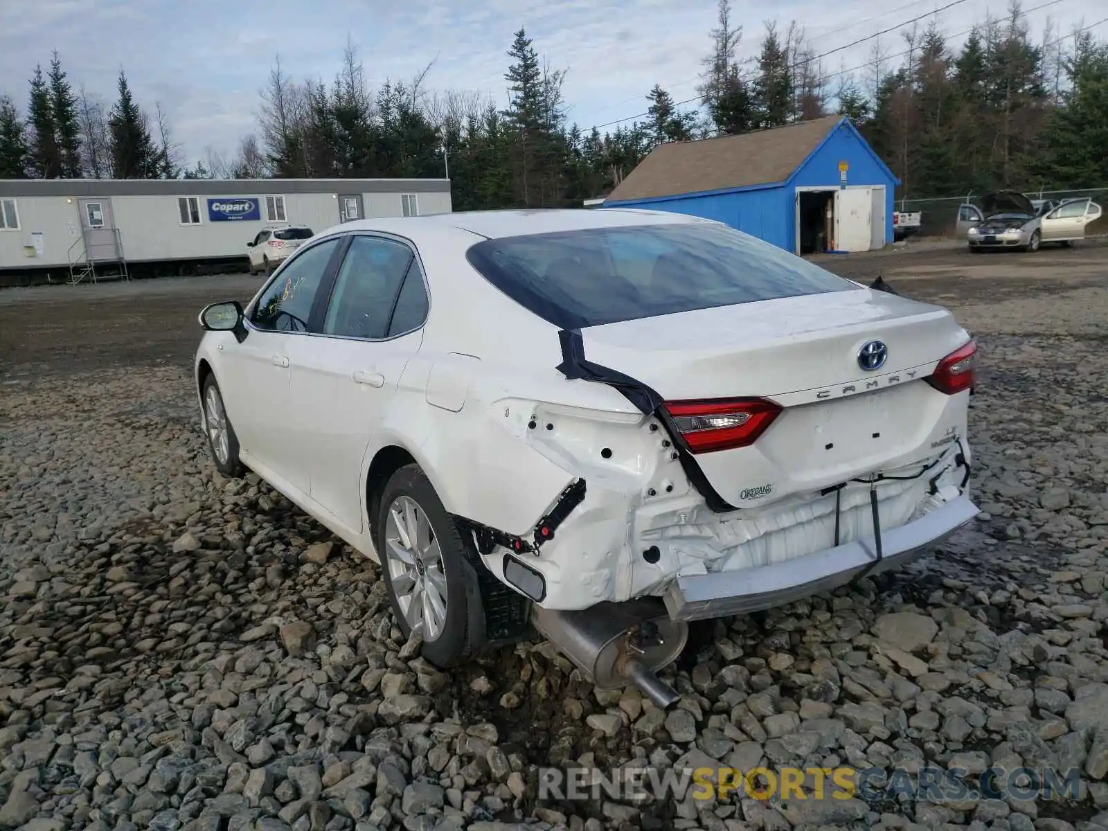 3 Photograph of a damaged car 4T1C31AK9LU538215 TOYOTA CAMRY 2020