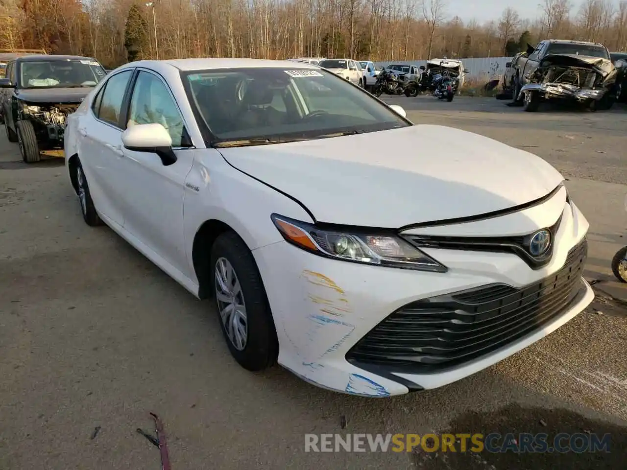 1 Photograph of a damaged car 4T1C31AK9LU545293 TOYOTA CAMRY 2020