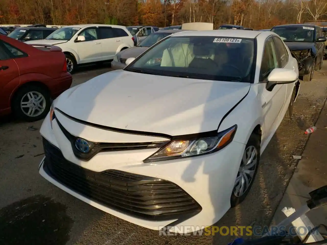 2 Photograph of a damaged car 4T1C31AK9LU545293 TOYOTA CAMRY 2020