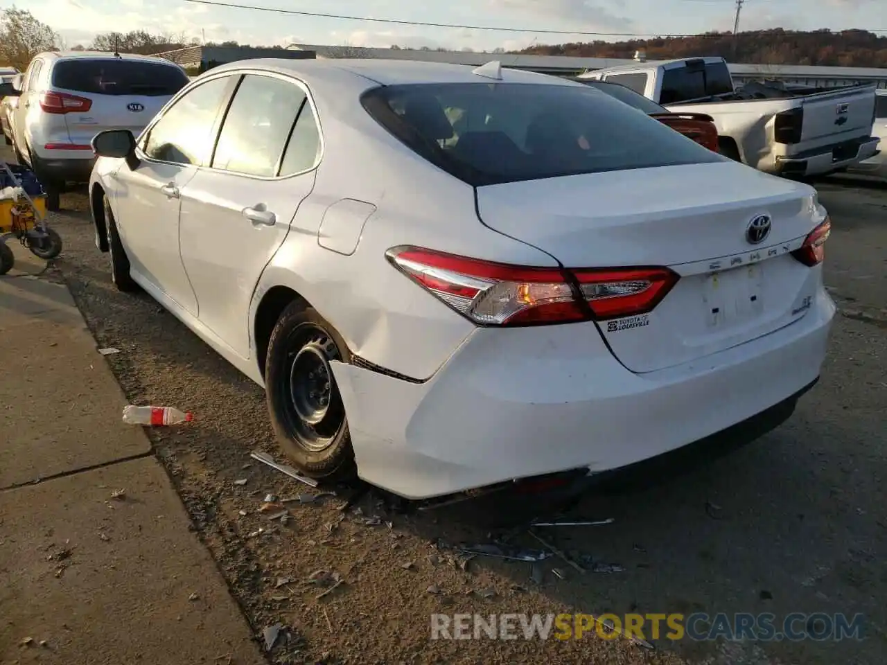 3 Photograph of a damaged car 4T1C31AK9LU545293 TOYOTA CAMRY 2020