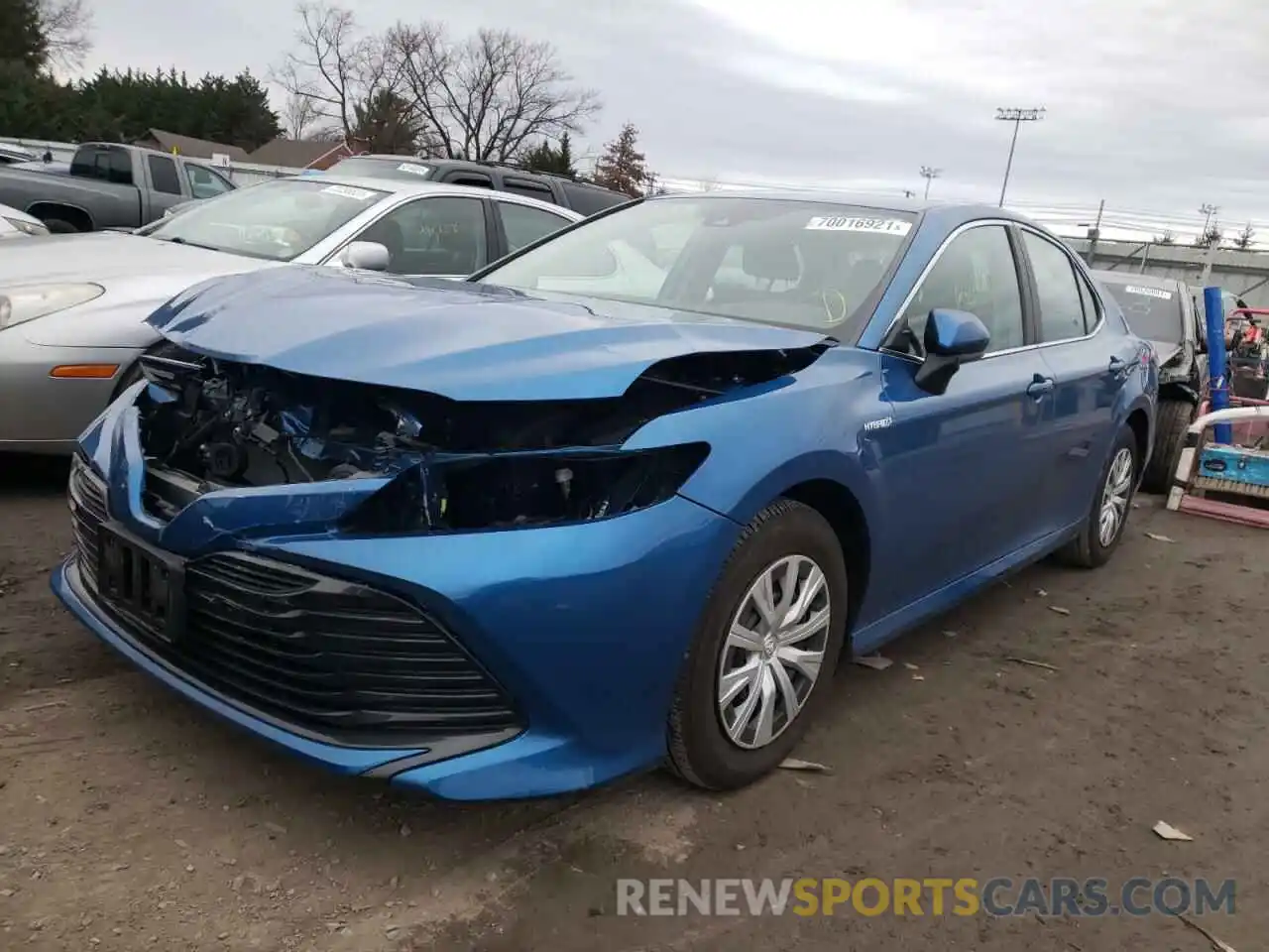 2 Photograph of a damaged car 4T1C31AKXLU009615 TOYOTA CAMRY 2020