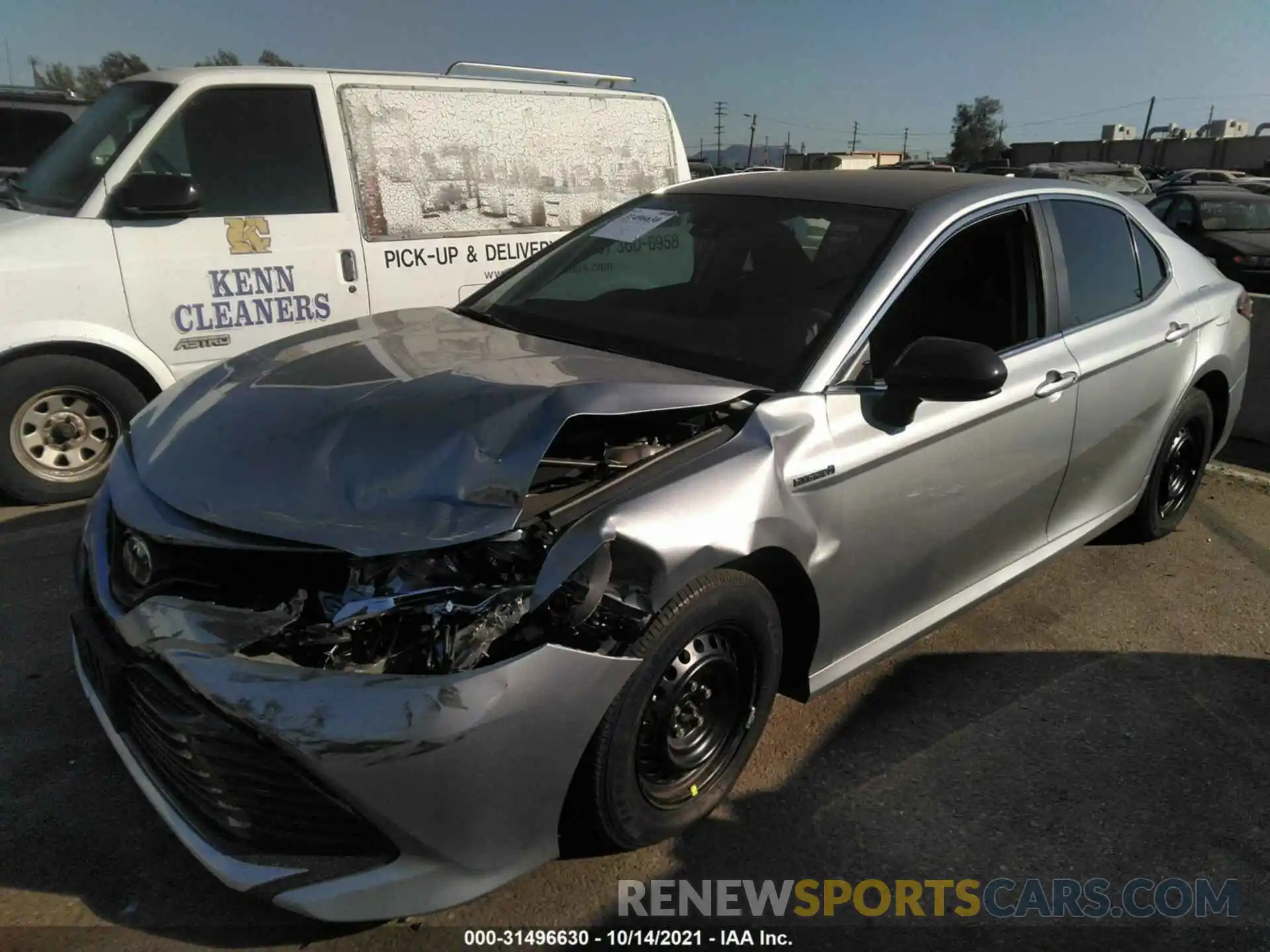 2 Photograph of a damaged car 4T1C31AKXLU010926 TOYOTA CAMRY 2020