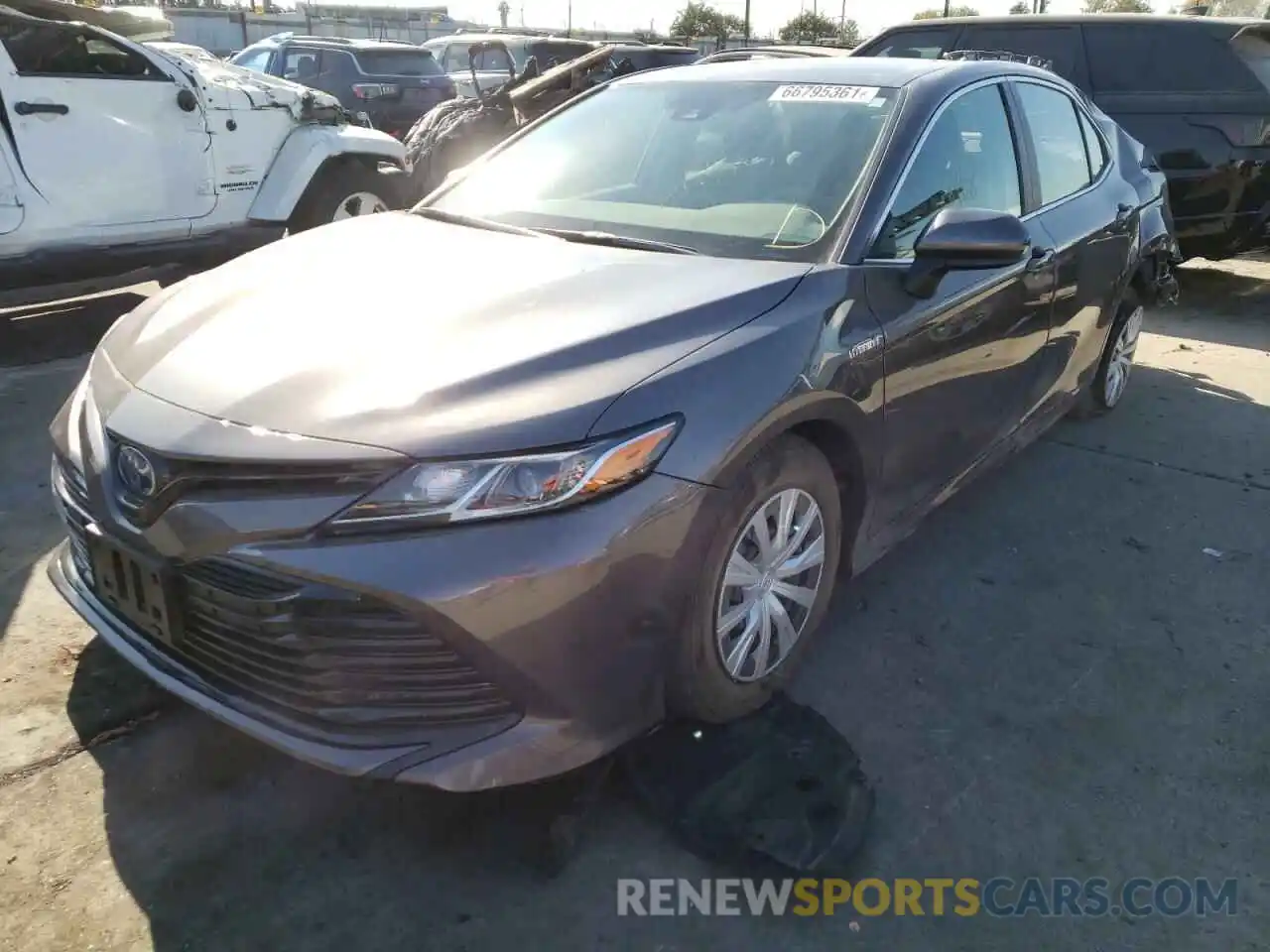 2 Photograph of a damaged car 4T1C31AKXLU011431 TOYOTA CAMRY 2020