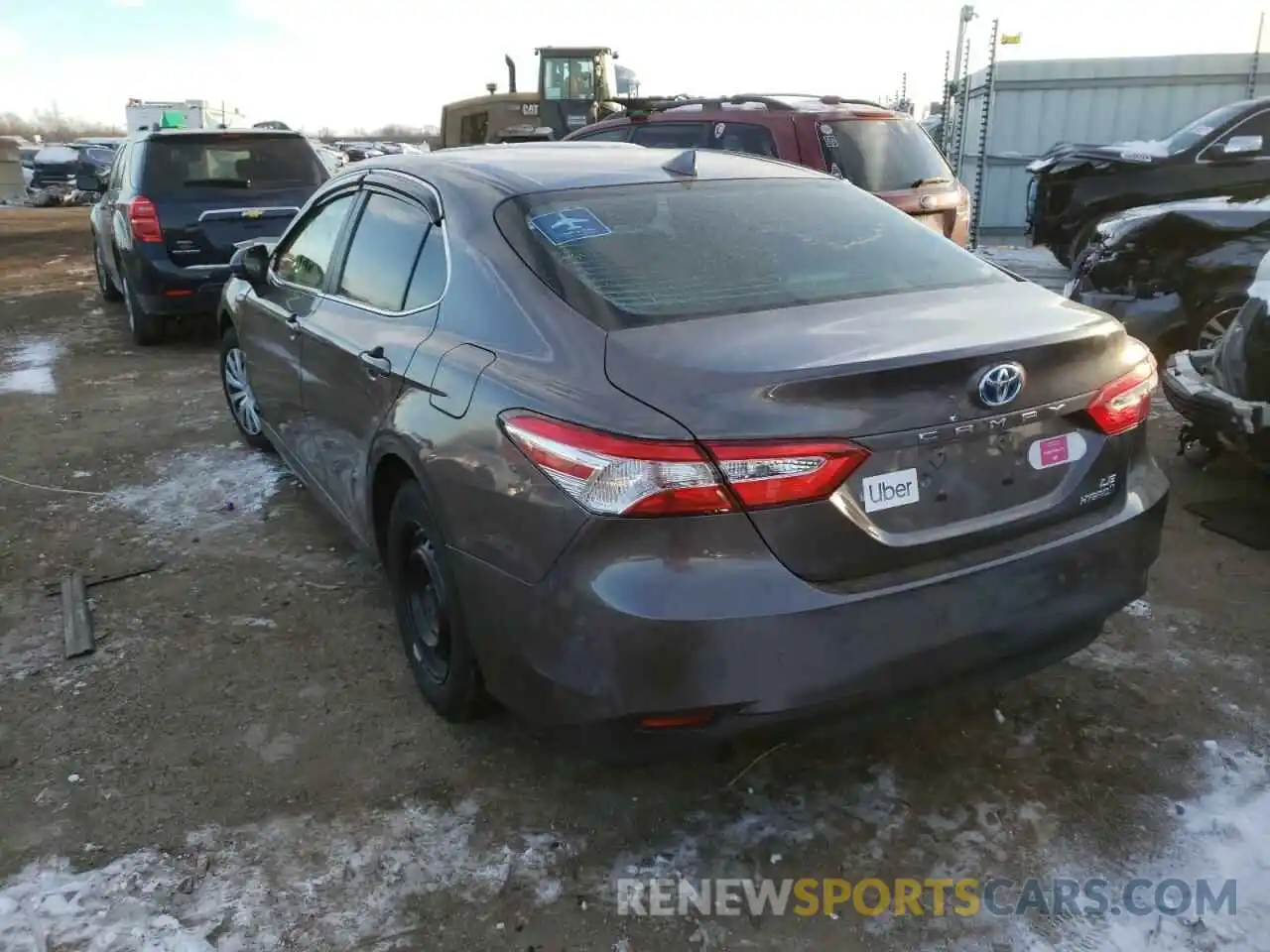 3 Photograph of a damaged car 4T1C31AKXLU013311 TOYOTA CAMRY 2020