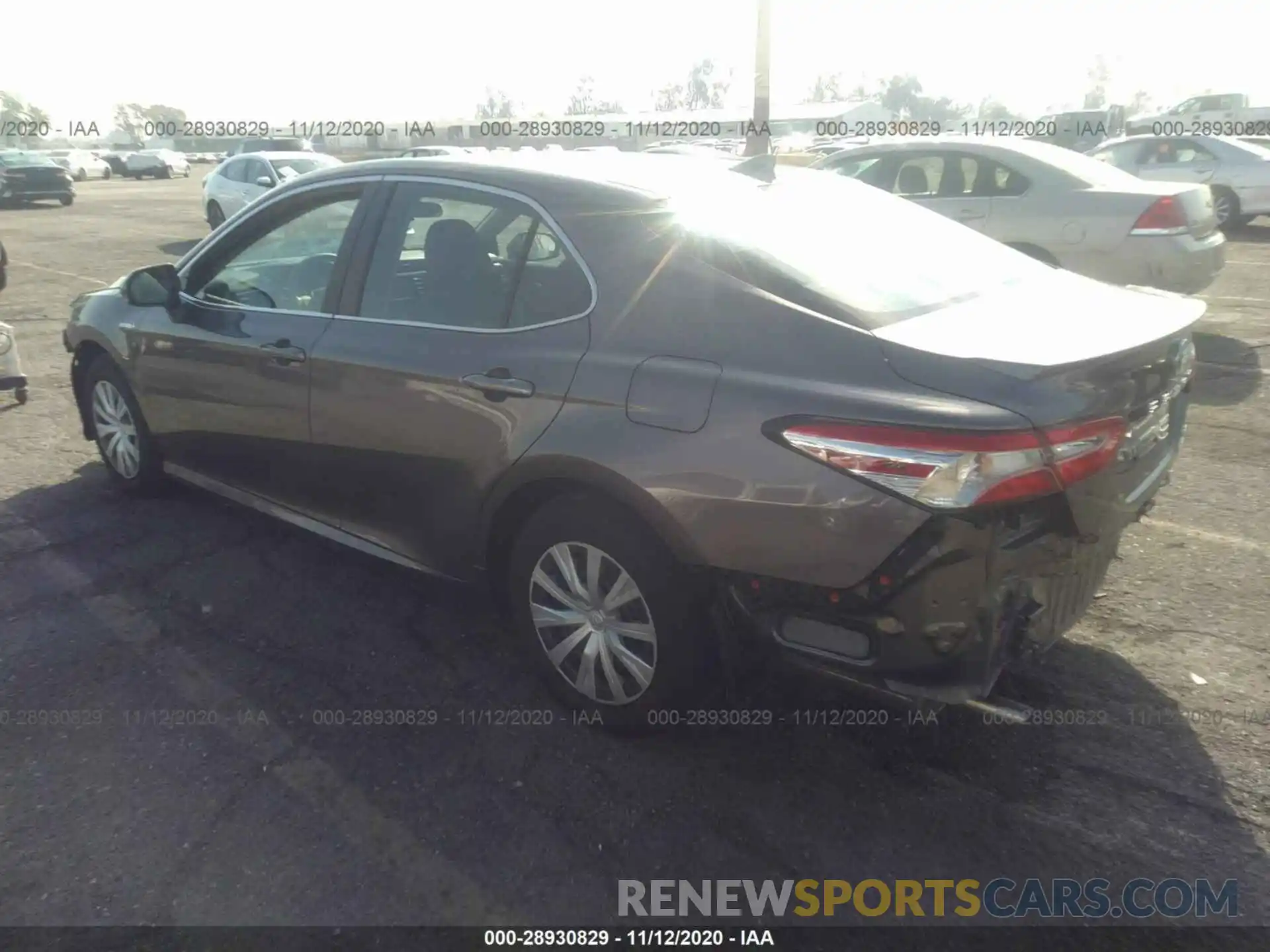 3 Photograph of a damaged car 4T1C31AKXLU013616 TOYOTA CAMRY 2020