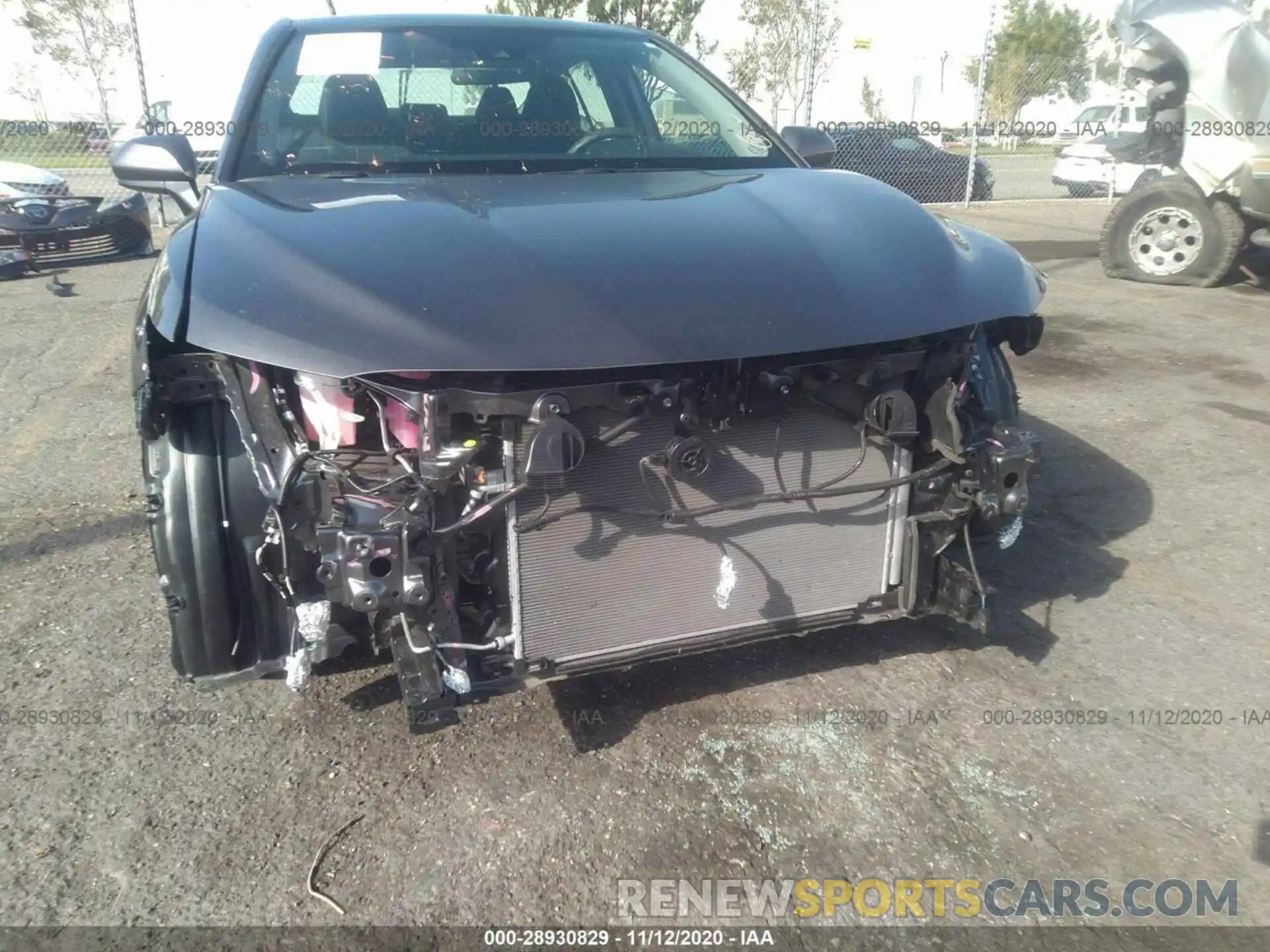 6 Photograph of a damaged car 4T1C31AKXLU013616 TOYOTA CAMRY 2020