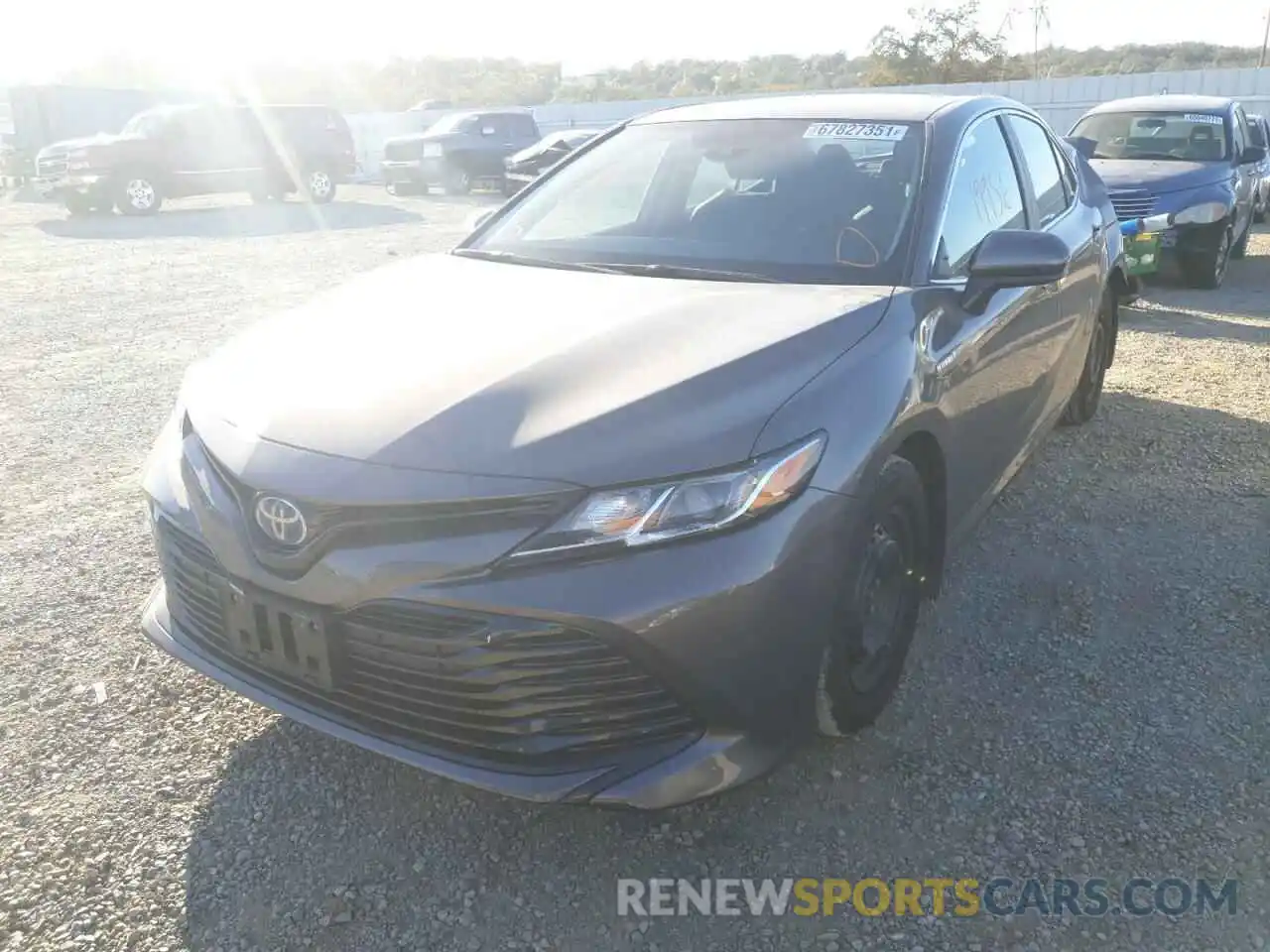 2 Photograph of a damaged car 4T1C31AKXLU013874 TOYOTA CAMRY 2020