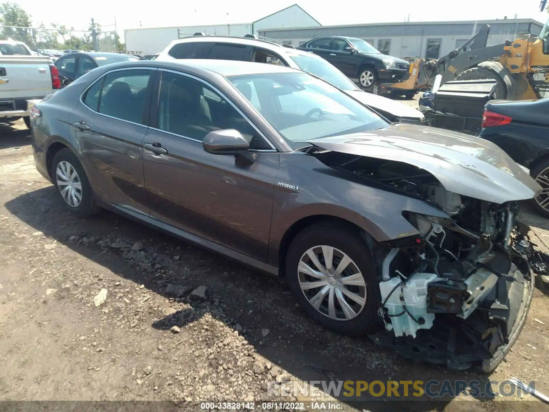 1 Photograph of a damaged car 4T1C31AKXLU017875 TOYOTA CAMRY 2020