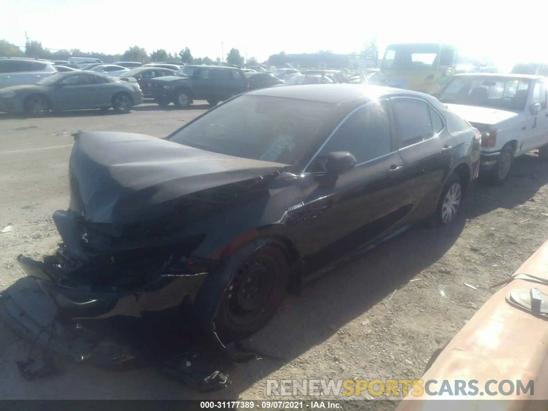 2 Photograph of a damaged car 4T1C31AKXLU518555 TOYOTA CAMRY 2020