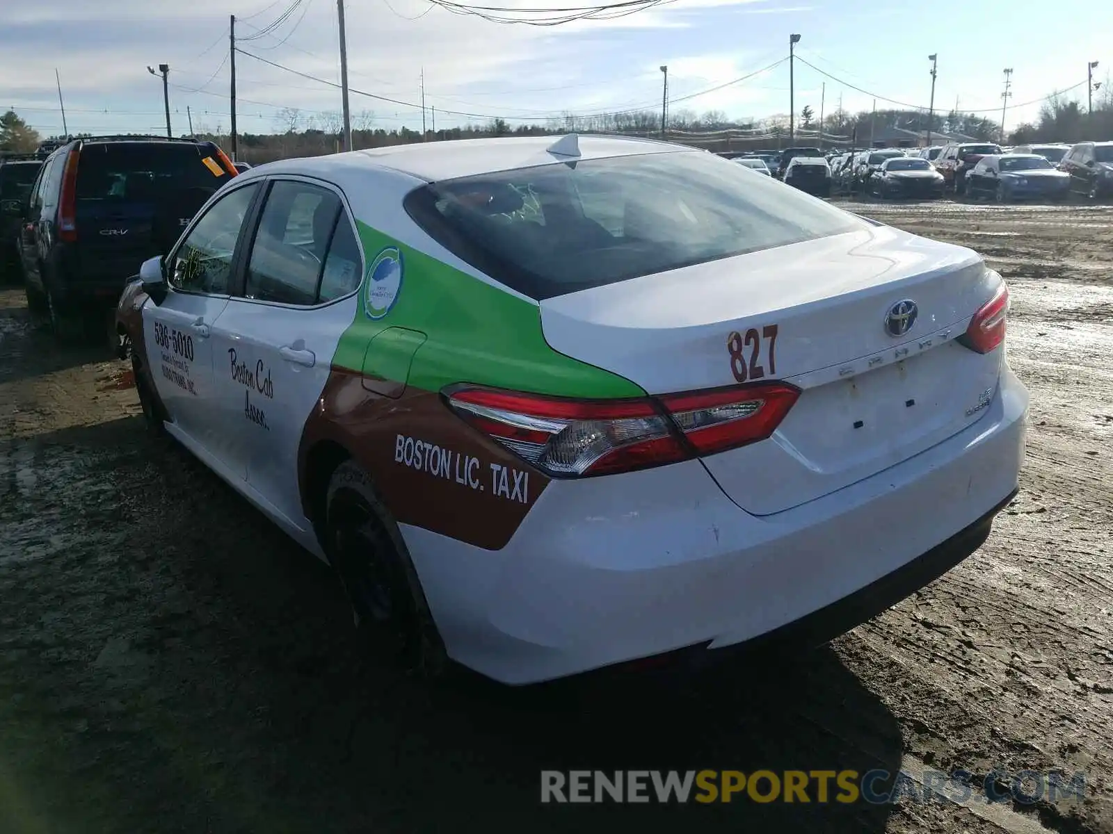 3 Photograph of a damaged car 4T1C31AKXLU523626 TOYOTA CAMRY 2020