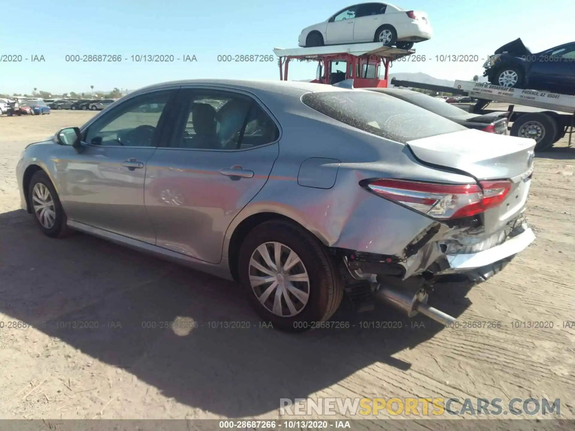 3 Photograph of a damaged car 4T1C31AKXLU539535 TOYOTA CAMRY 2020