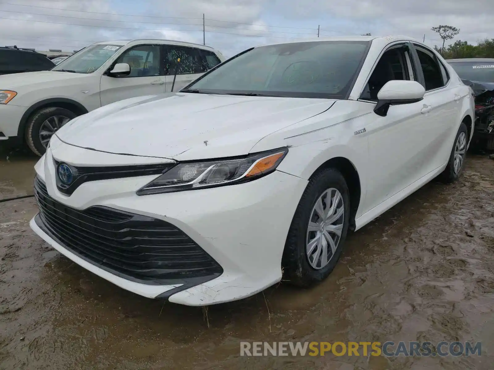 2 Photograph of a damaged car 4T1C31AKXLU542841 TOYOTA CAMRY 2020