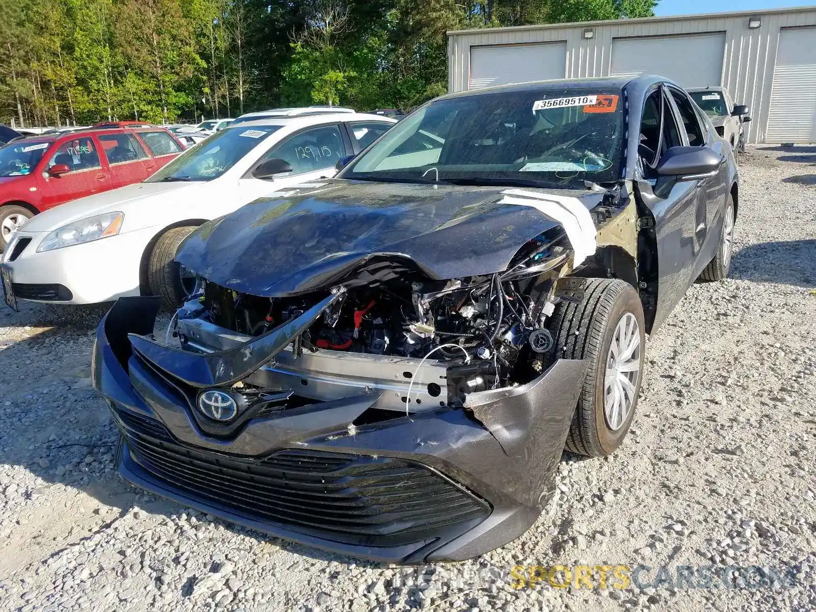 2 Photograph of a damaged car 4T1E31AK0LU010068 TOYOTA CAMRY 2020