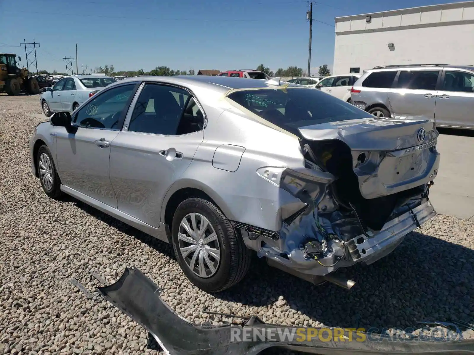 3 Photograph of a damaged car 4T1E31AK0LU529878 TOYOTA CAMRY 2020