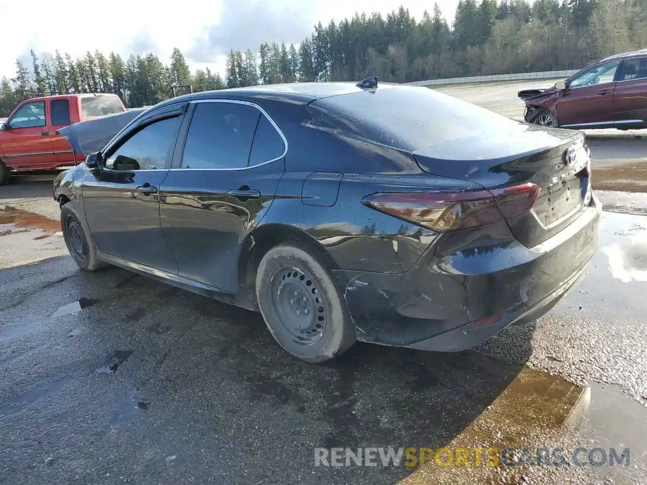 2 Photograph of a damaged car 4T1E31AK1LU017756 TOYOTA CAMRY 2020