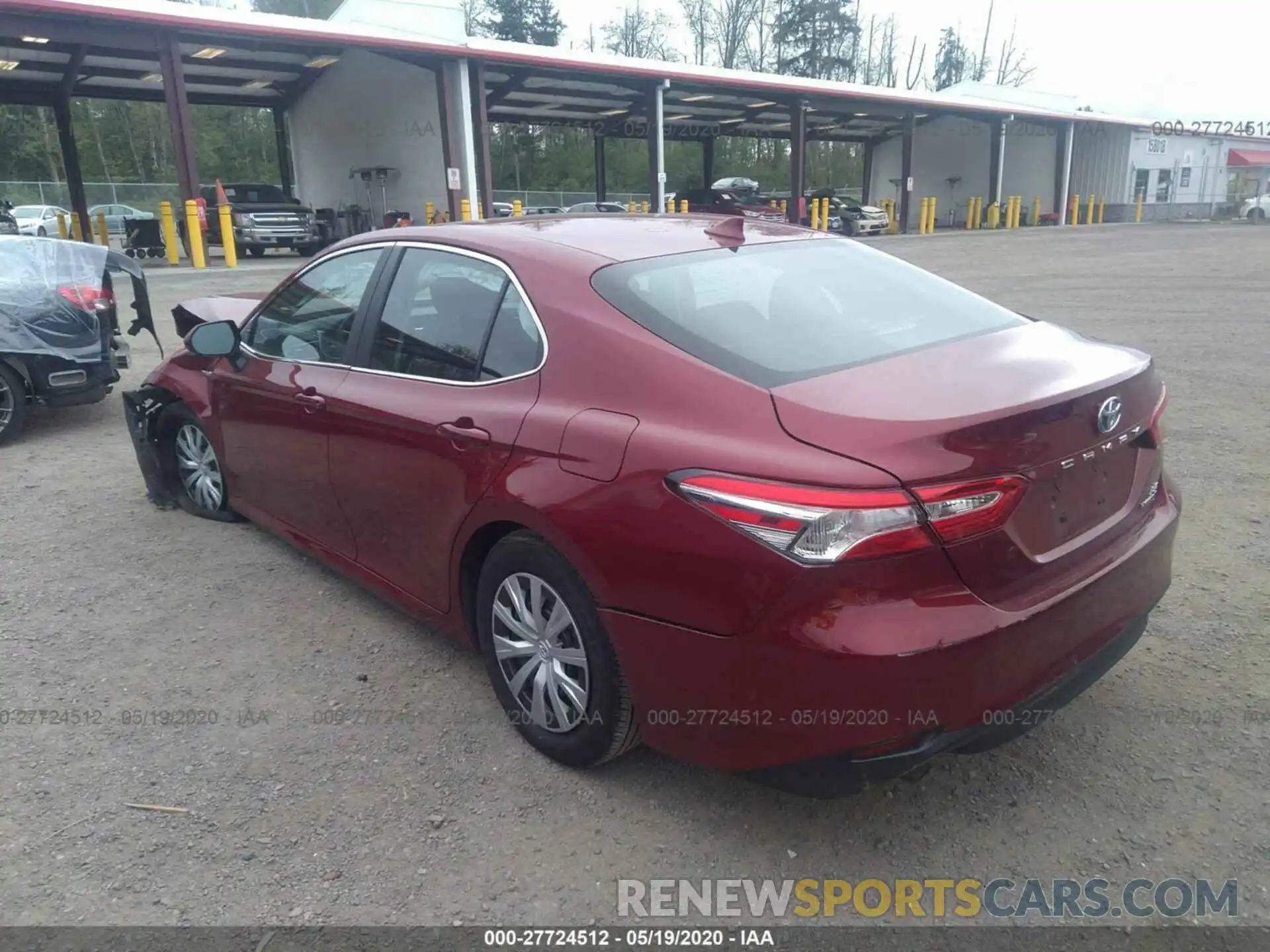 3 Photograph of a damaged car 4T1E31AK3LU525579 TOYOTA CAMRY 2020