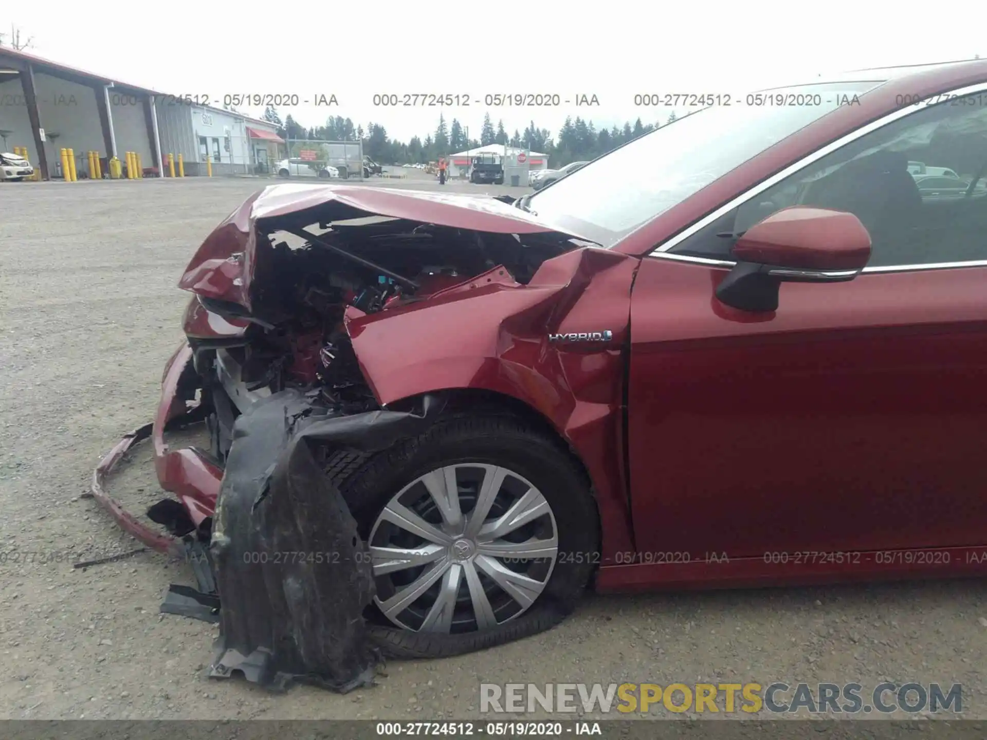 6 Photograph of a damaged car 4T1E31AK3LU525579 TOYOTA CAMRY 2020