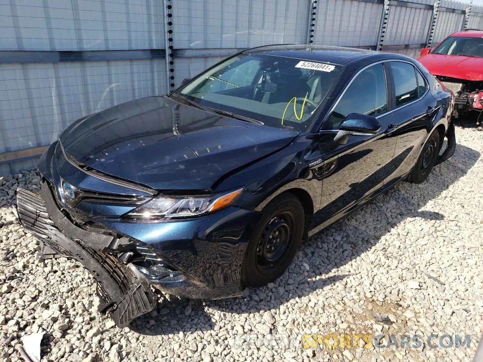 2 Photograph of a damaged car 4T1E31AK3LU546044 TOYOTA CAMRY 2020