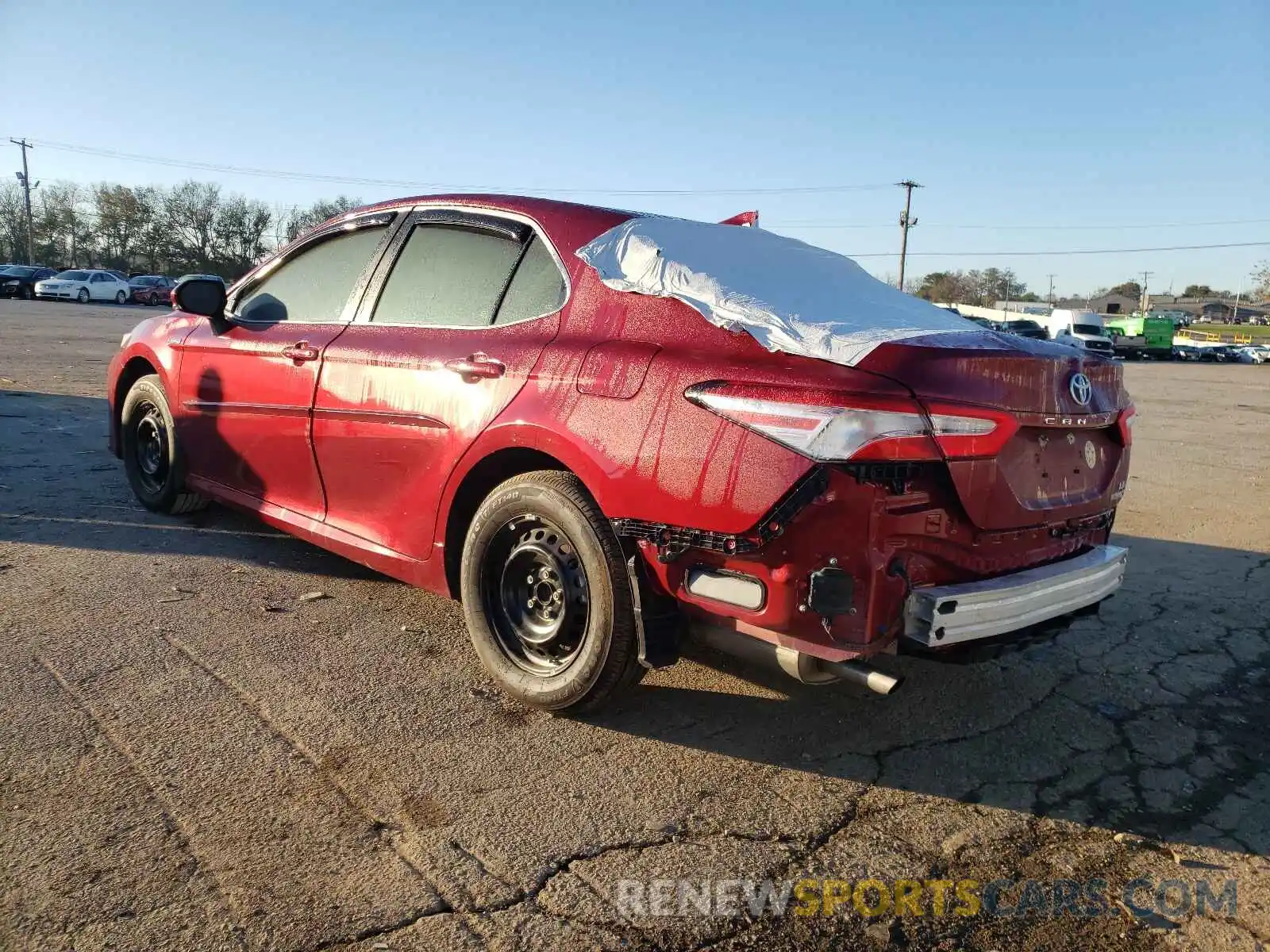 3 Photograph of a damaged car 4T1E31AK5LU015413 TOYOTA CAMRY 2020