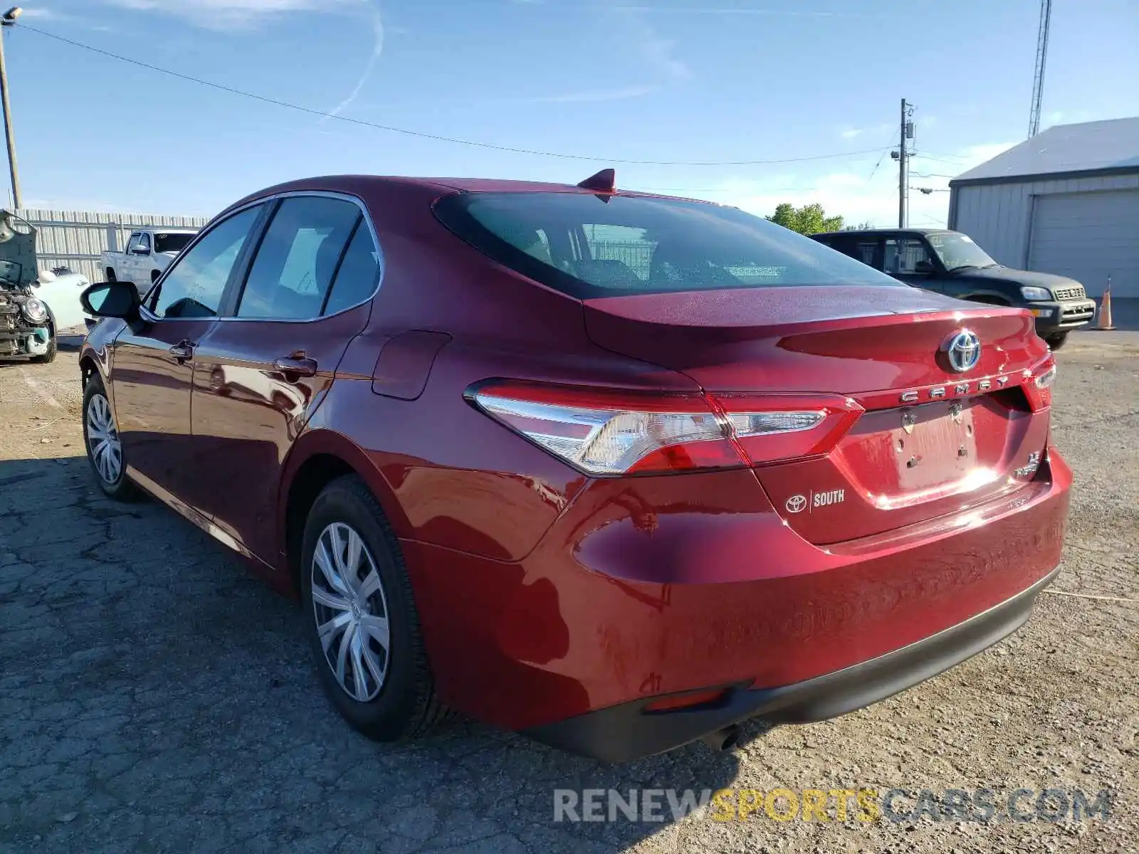 3 Photograph of a damaged car 4T1E31AK6LU019048 TOYOTA CAMRY 2020