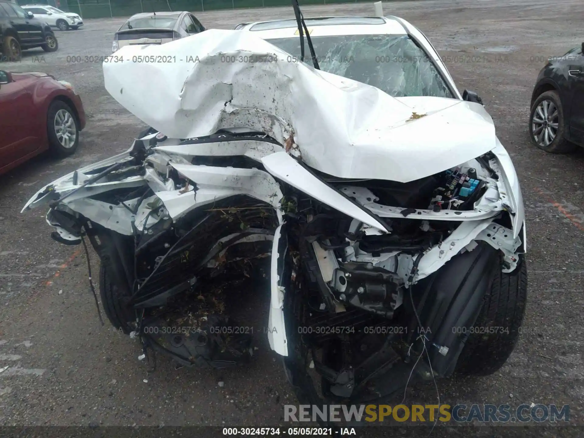 10 Photograph of a damaged car 4T1E31AK7LU527741 TOYOTA CAMRY 2020