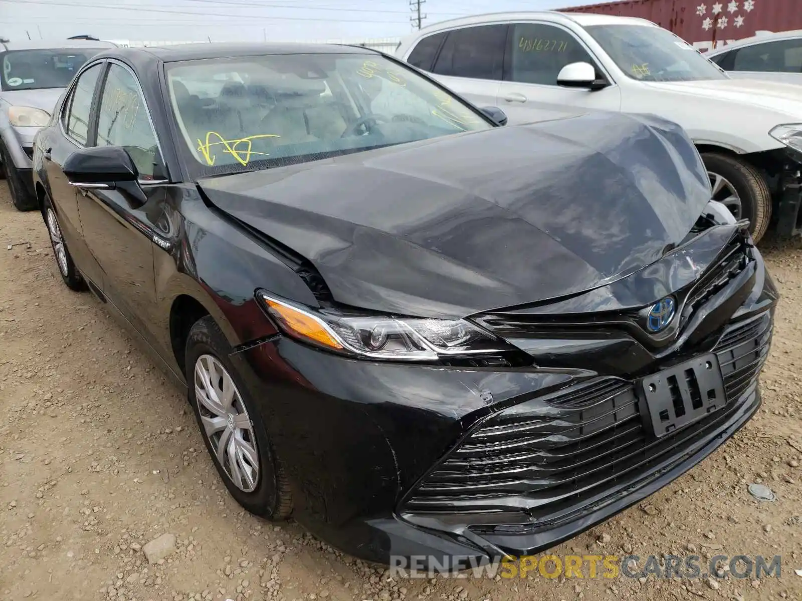 1 Photograph of a damaged car 4T1E31AK9LU019058 TOYOTA CAMRY 2020