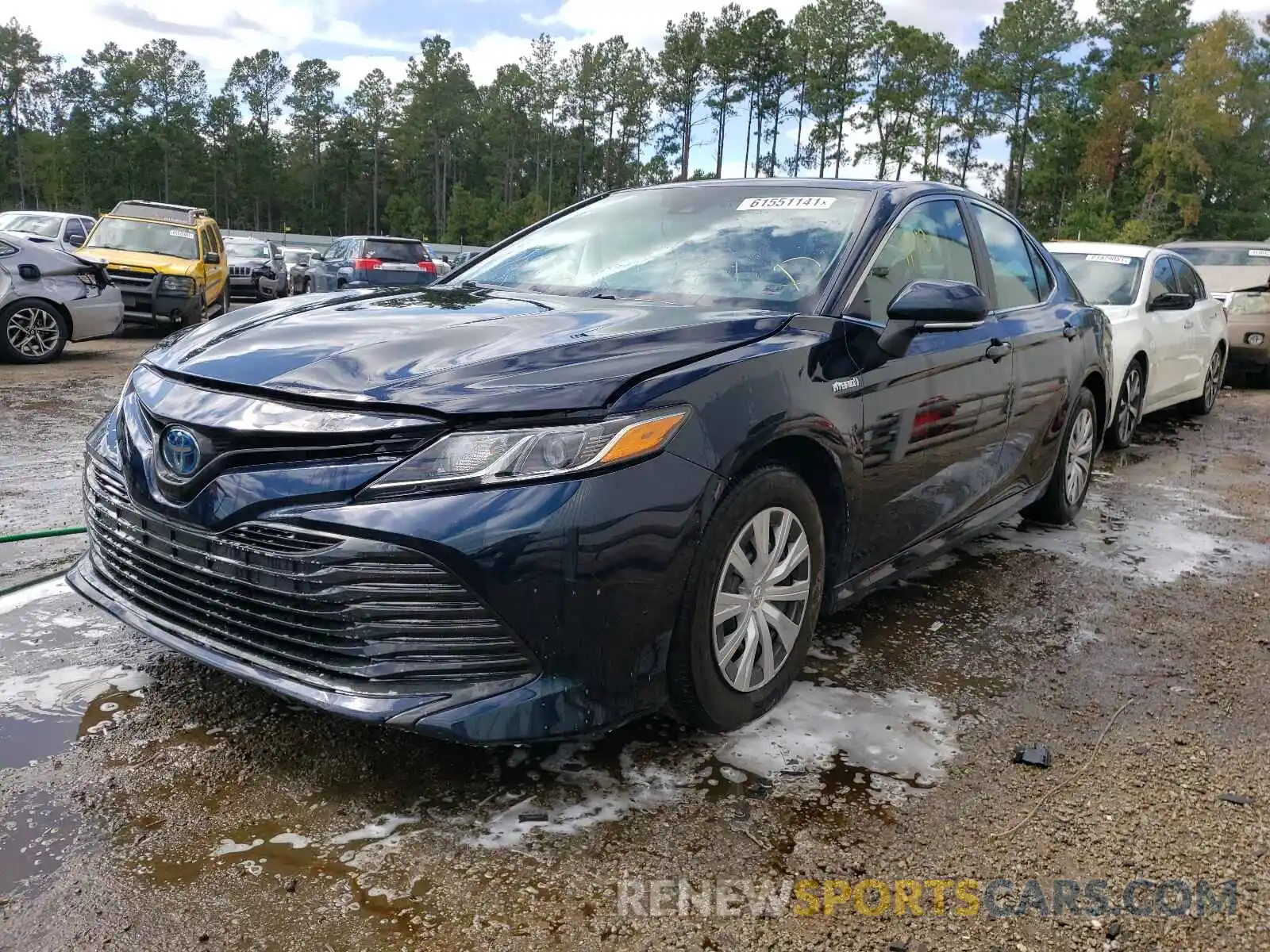 2 Photograph of a damaged car 4T1E31AK9LU522234 TOYOTA CAMRY 2020