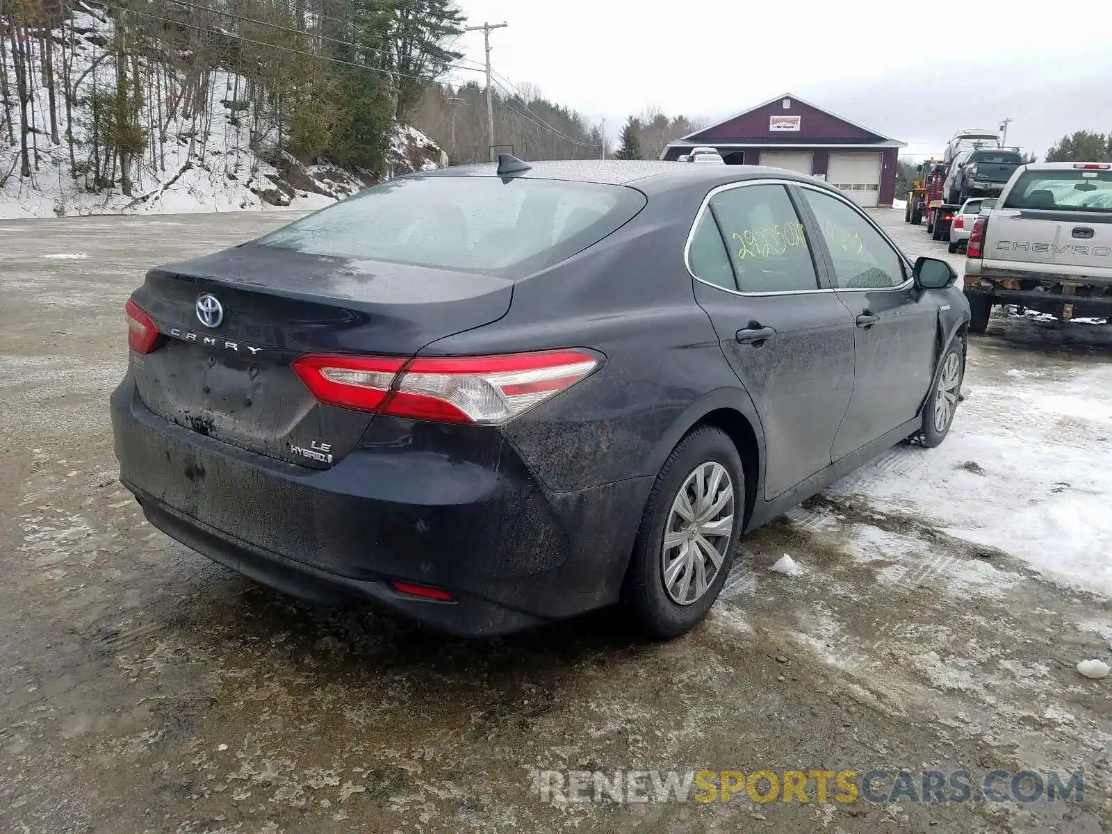 4 Photograph of a damaged car 4T1E31AKXLU522615 TOYOTA CAMRY 2020