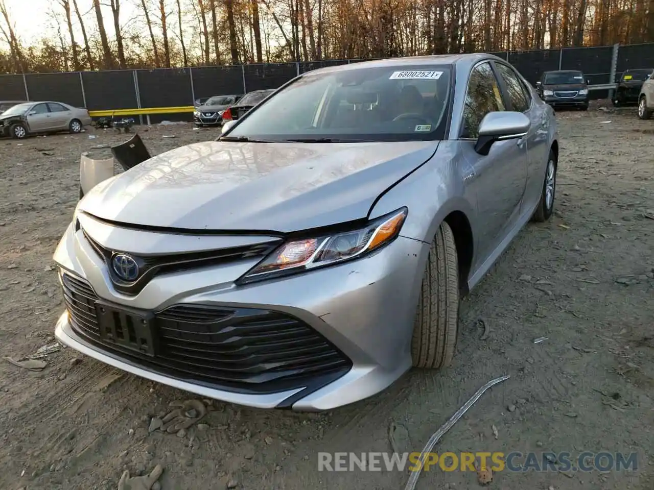 2 Photograph of a damaged car 4T1E31AKXLU525577 TOYOTA CAMRY 2020