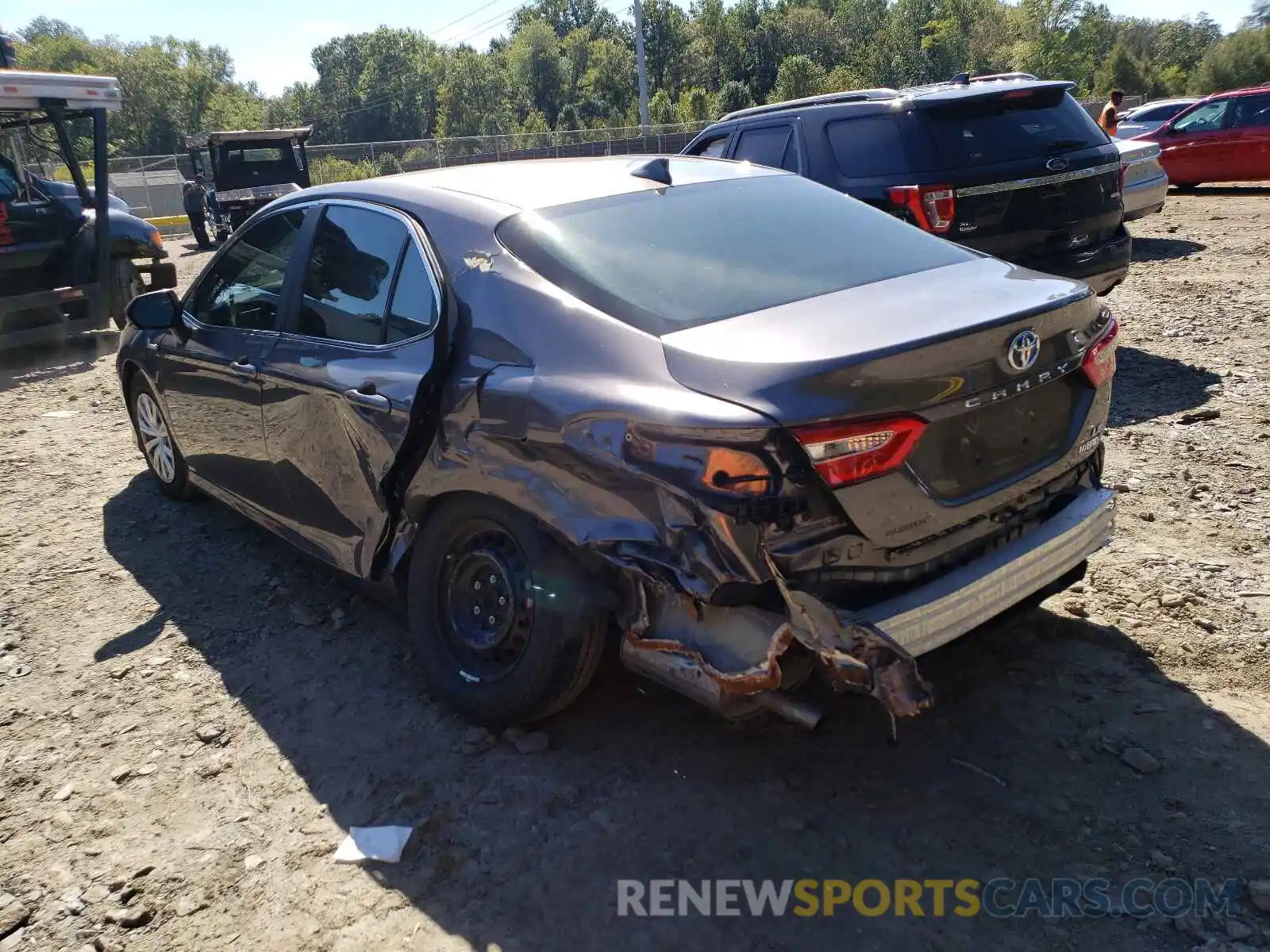 9 Photograph of a damaged car 4T1E31AKXLU540029 TOYOTA CAMRY 2020