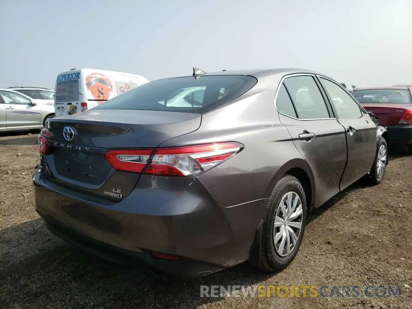 4 Photograph of a damaged car 4T1E31AKXLU540306 TOYOTA CAMRY 2020