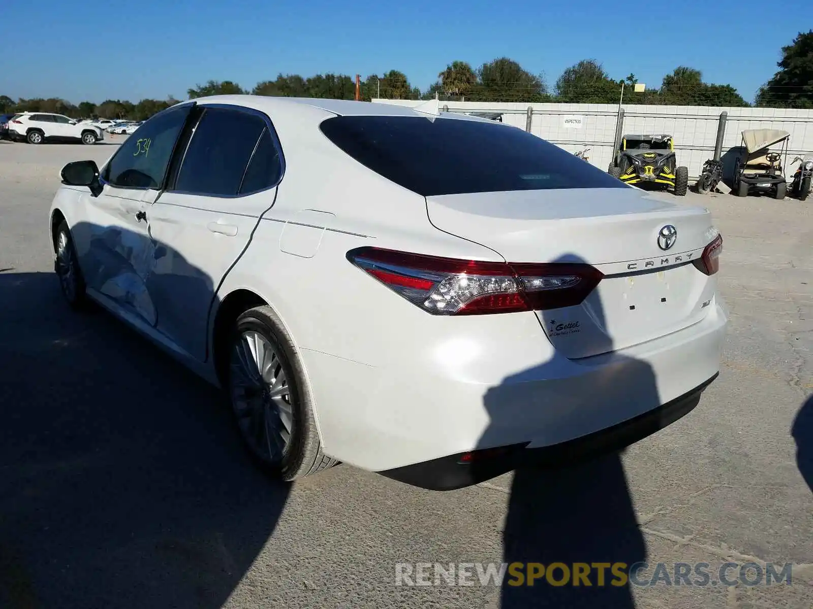 3 Photograph of a damaged car 4T1F11AK1LU311233 TOYOTA CAMRY 2020