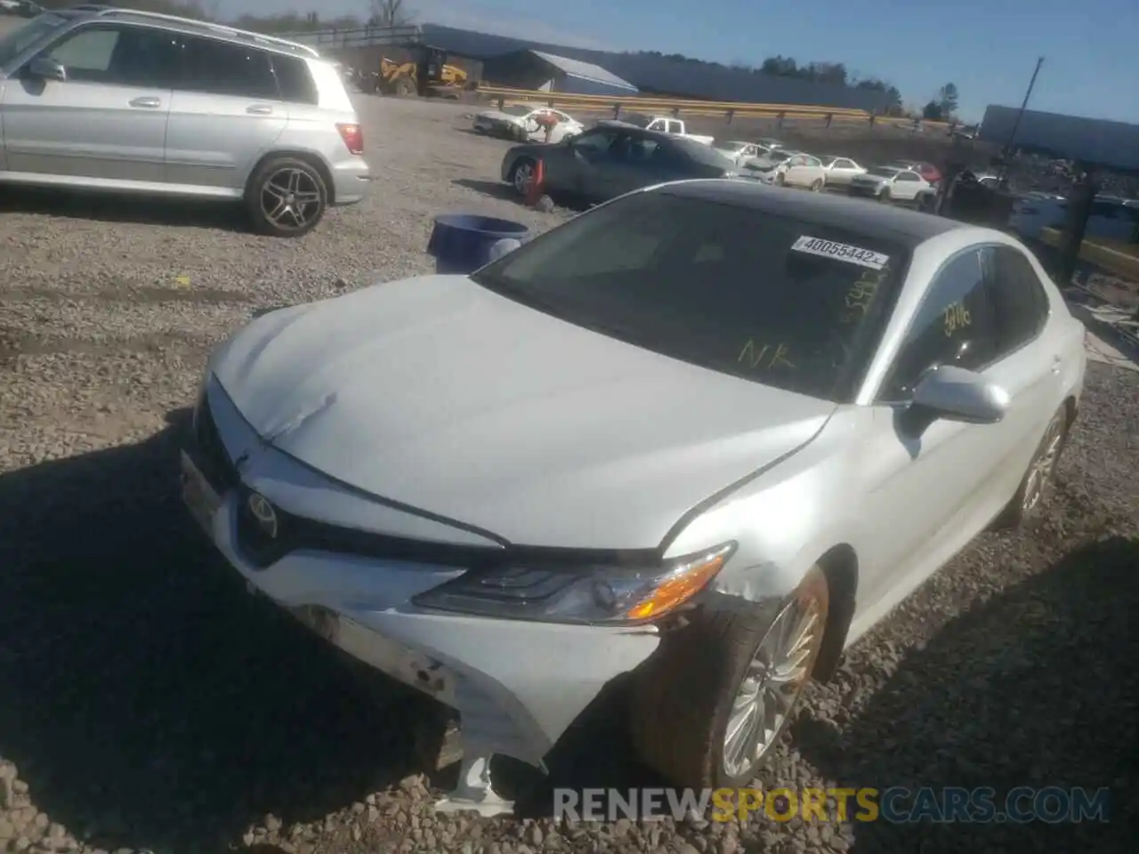 2 Photograph of a damaged car 4T1F11AK1LU890417 TOYOTA CAMRY 2020