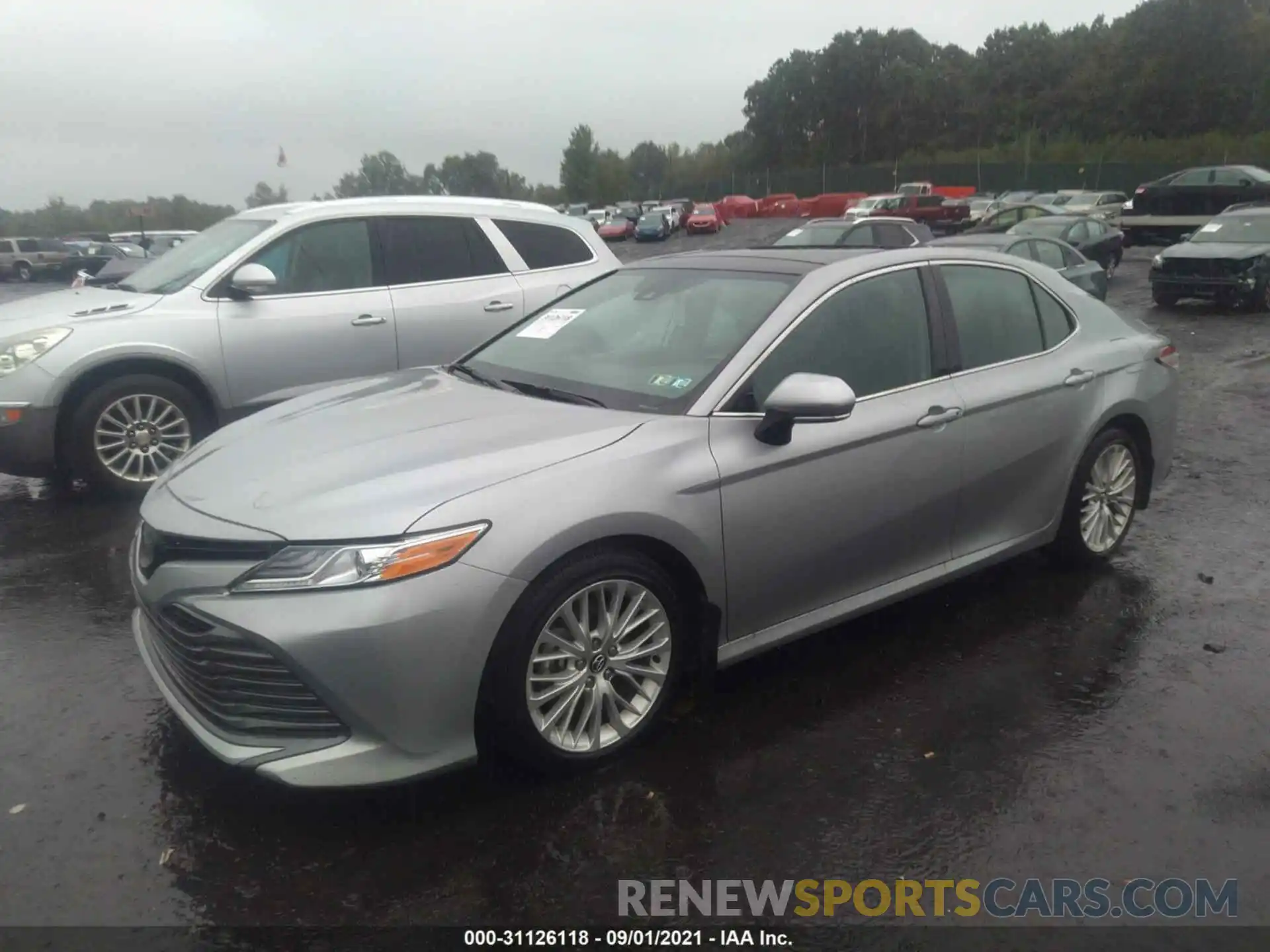 2 Photograph of a damaged car 4T1F11AK3LU340555 TOYOTA CAMRY 2020