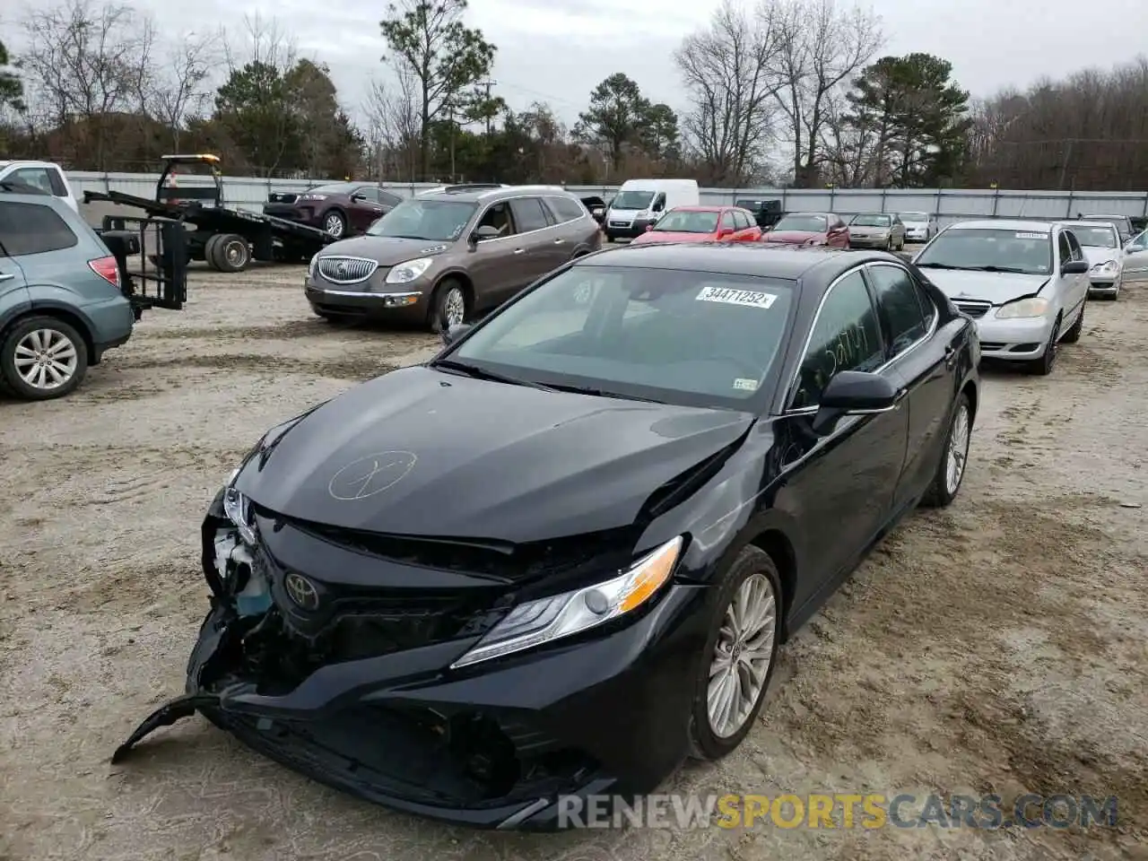 2 Photograph of a damaged car 4T1F11AK3LU507996 TOYOTA CAMRY 2020