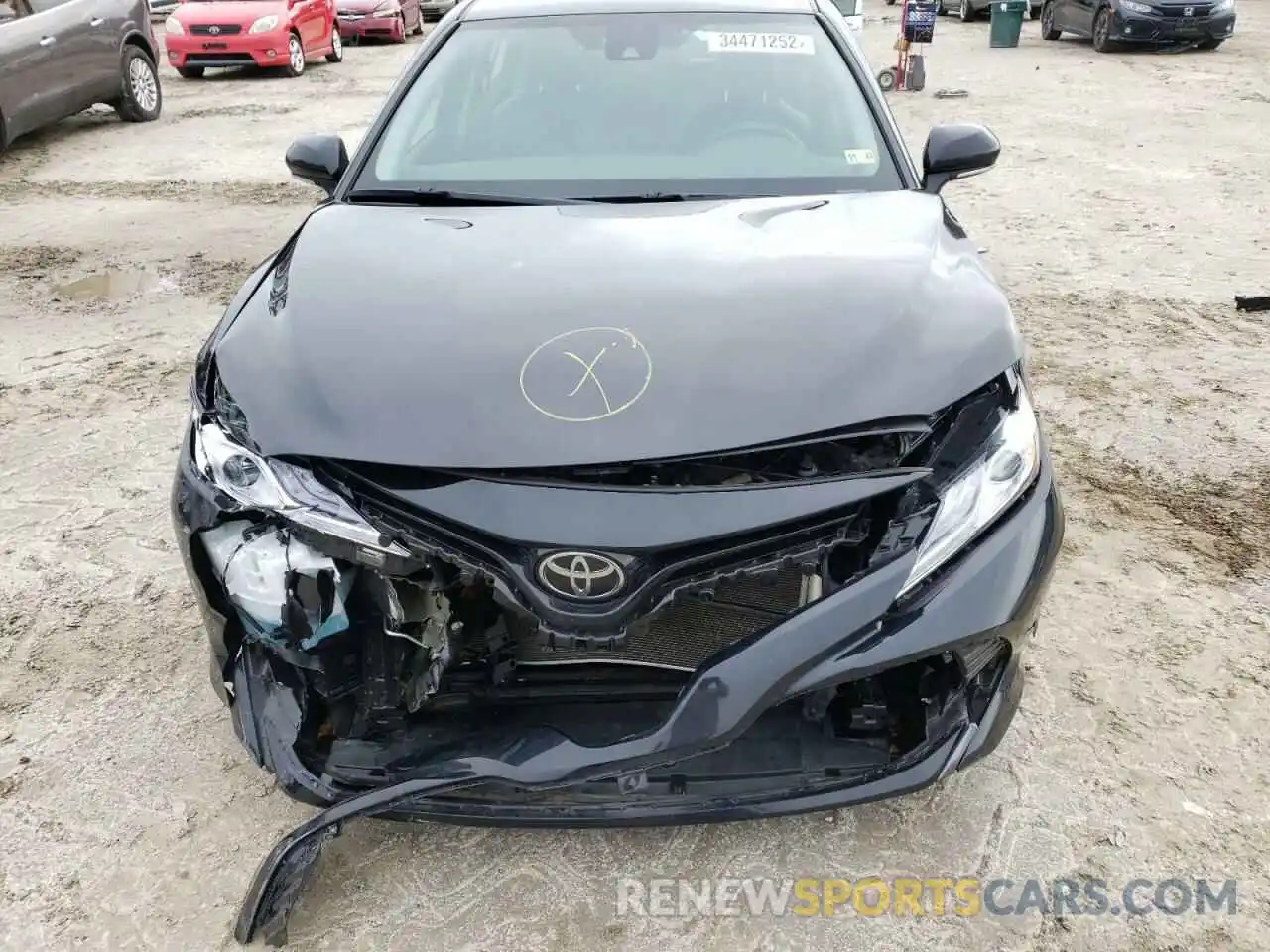 7 Photograph of a damaged car 4T1F11AK3LU507996 TOYOTA CAMRY 2020