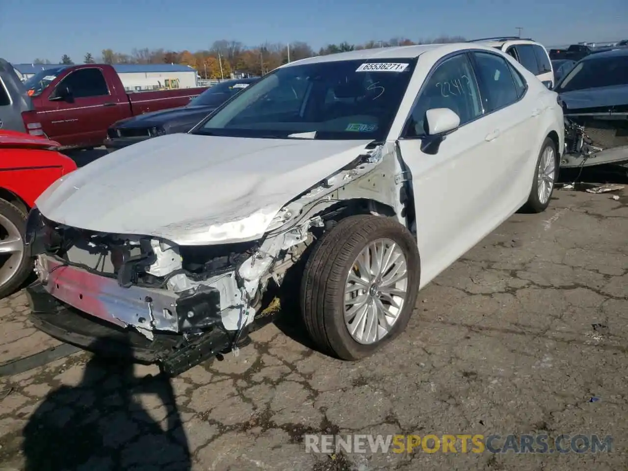 2 Photograph of a damaged car 4T1F11AK3LU897790 TOYOTA CAMRY 2020